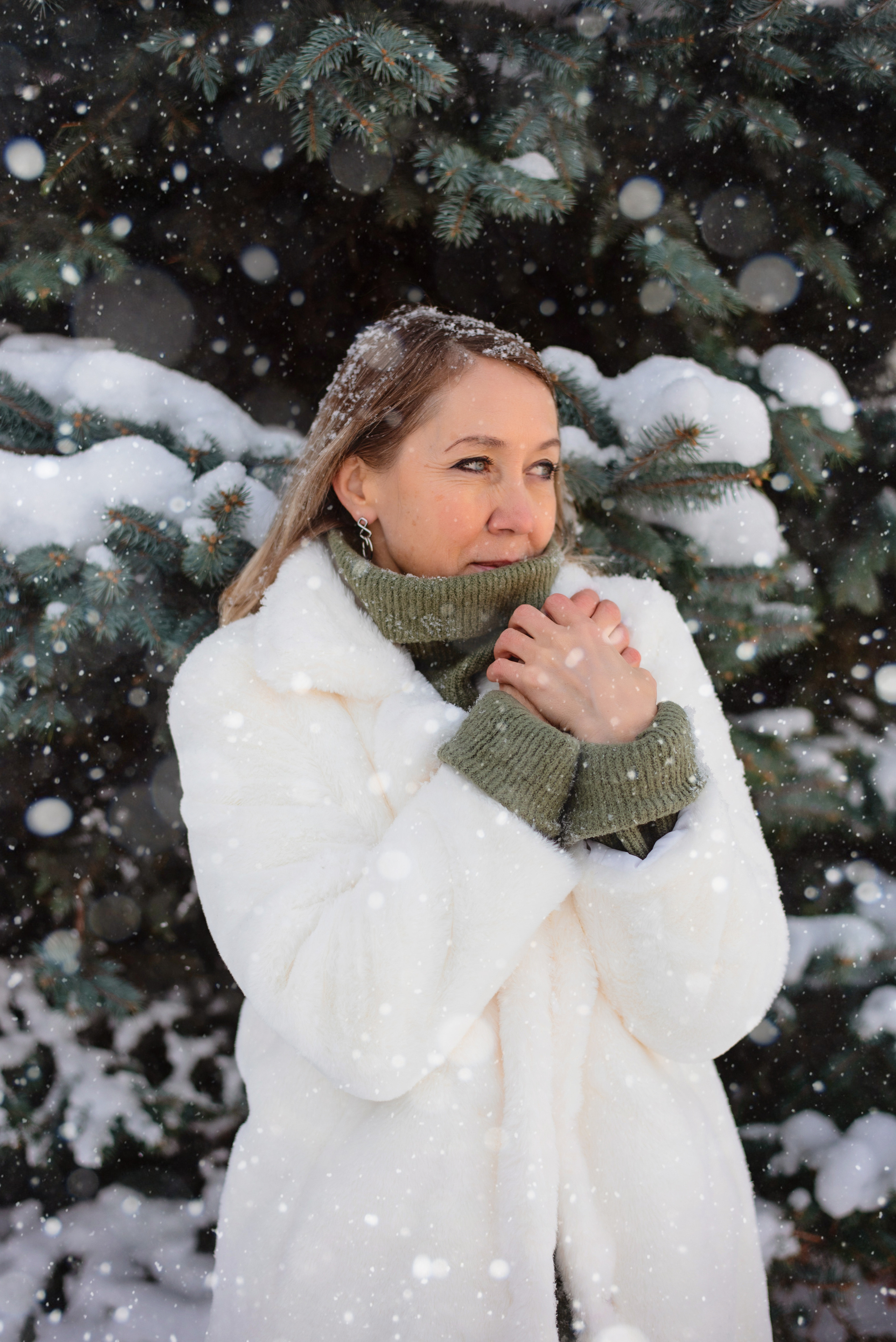 Снег идет. Детский и семейный фотограф выпускной альбом Приморско-Ахтарск
