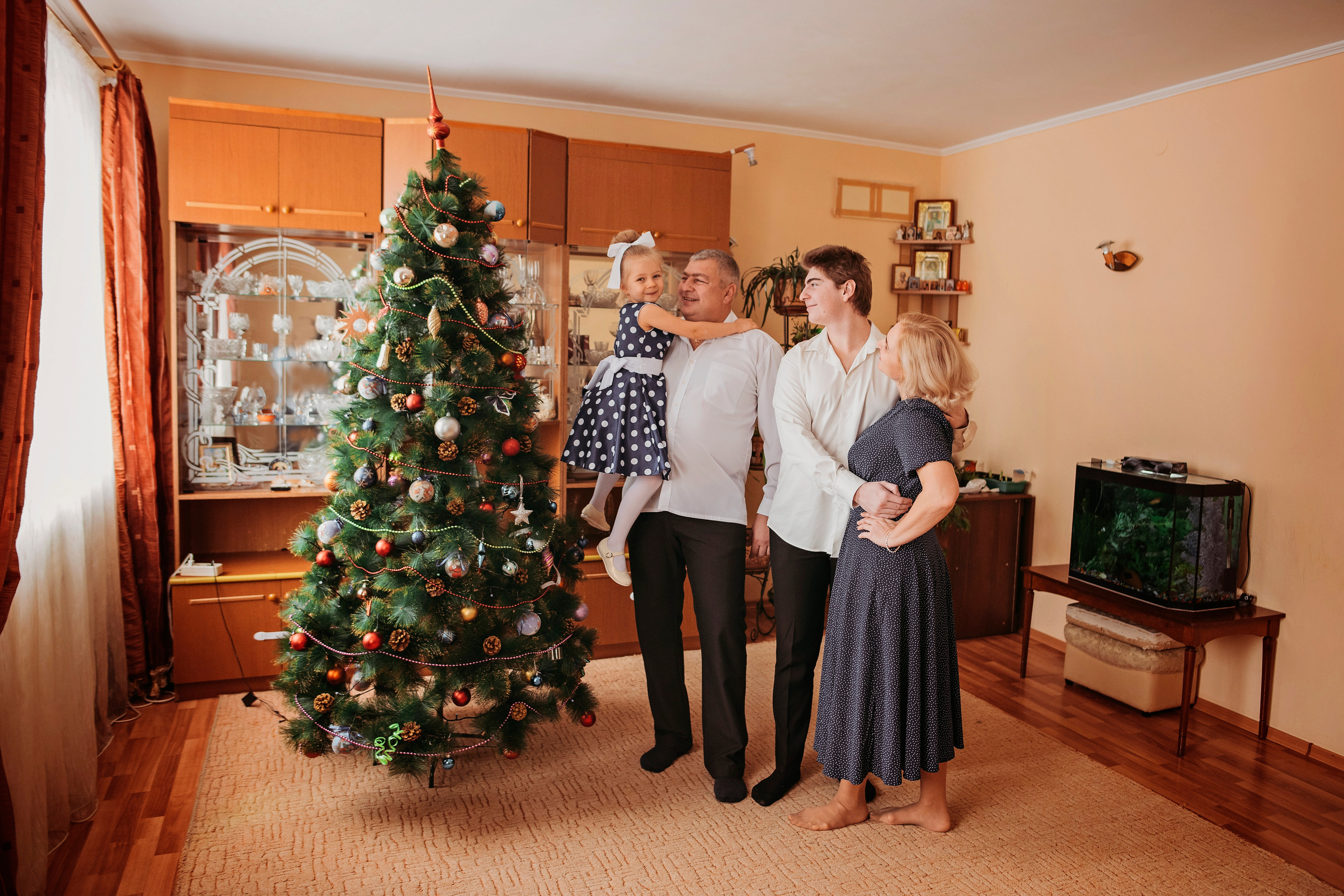 Домашний Новый год. Детский и семейный фотограф выпускной альбом Приморско-Ахтарск