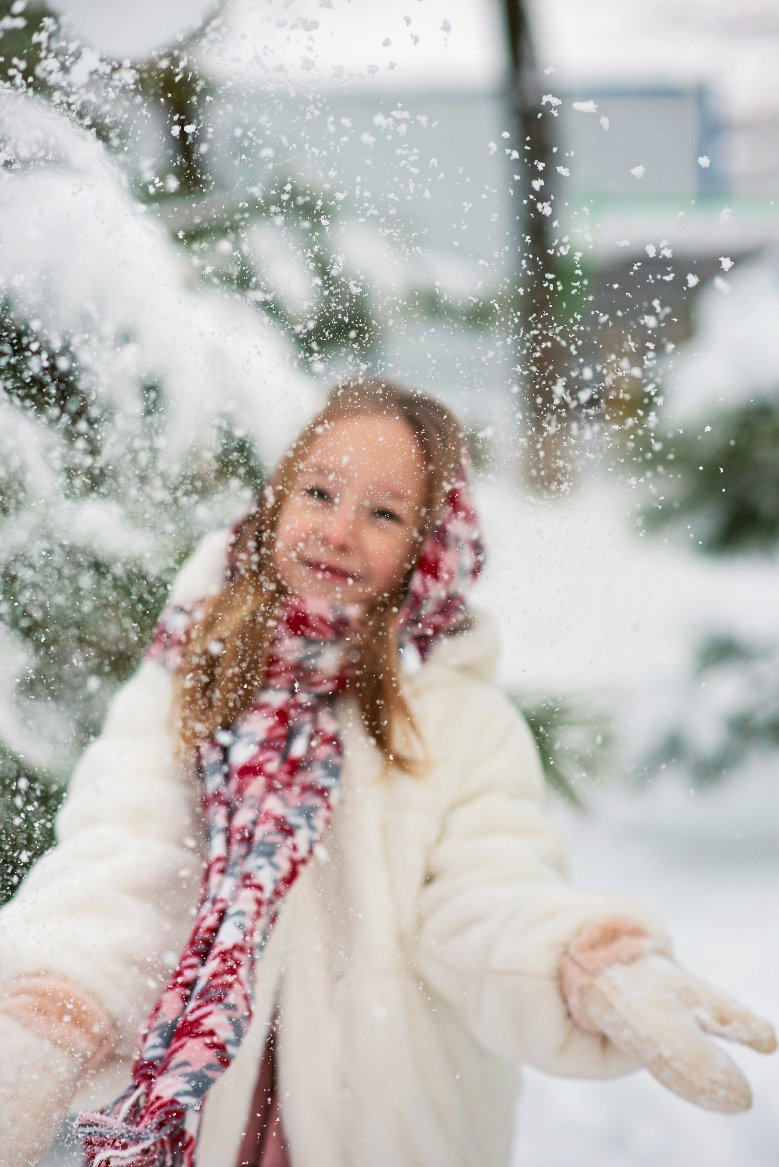 Снежная зима. Детский и семейный фотограф выпускной альбом Приморско-Ахтарск