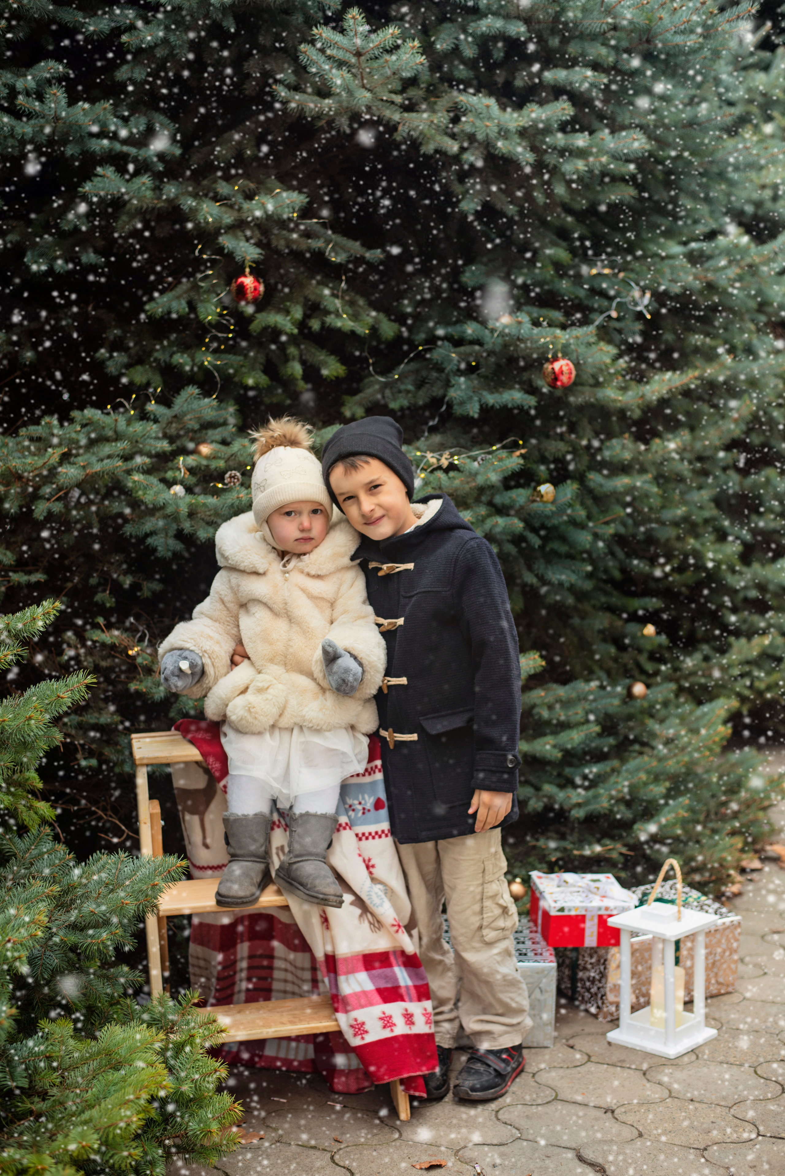 Наряжаем елочки. Детский и семейный фотограф выпускной альбом Приморско-Ахтарск