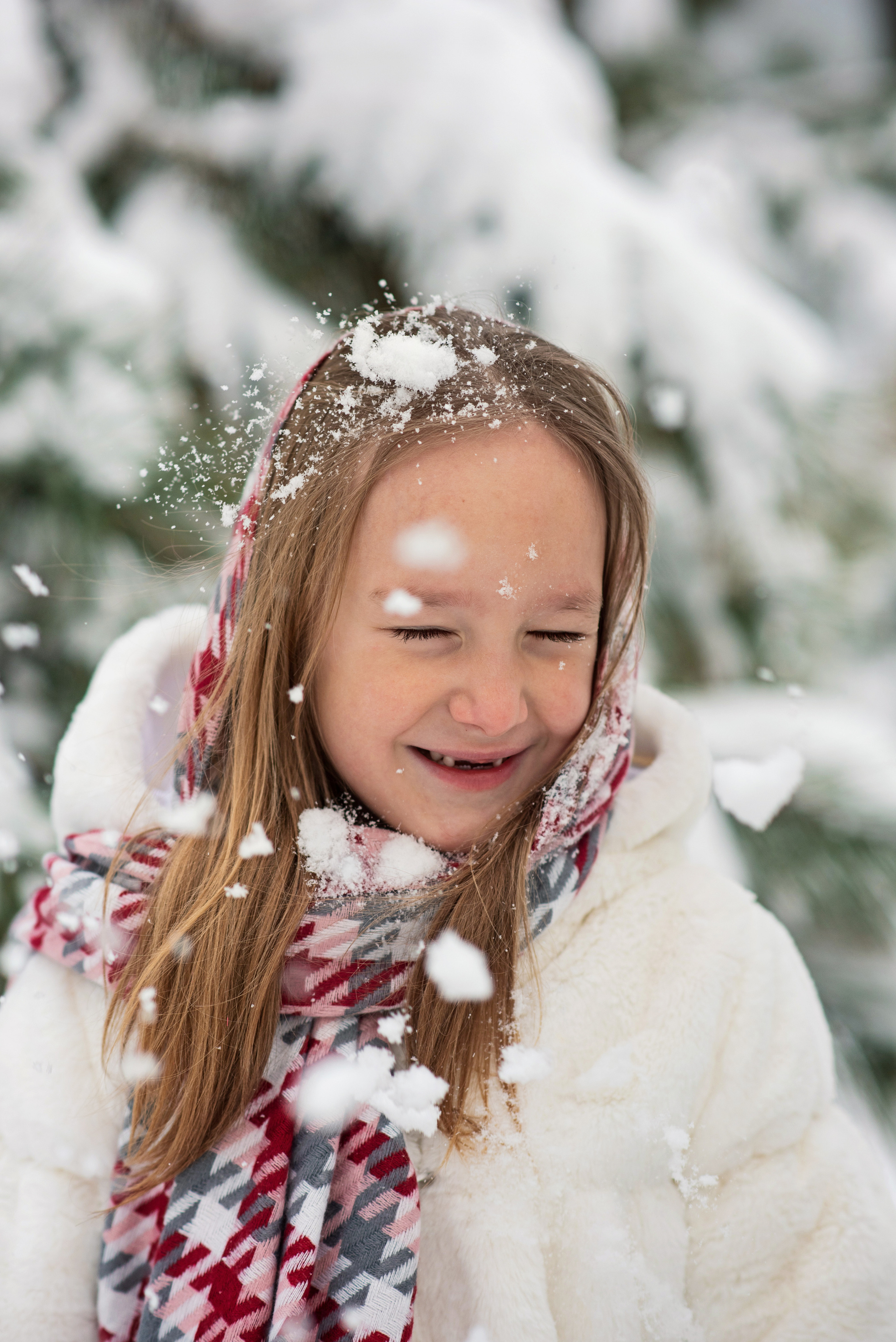 Снежная зима. Детский и семейный фотограф выпускной альбом Приморско-Ахтарск