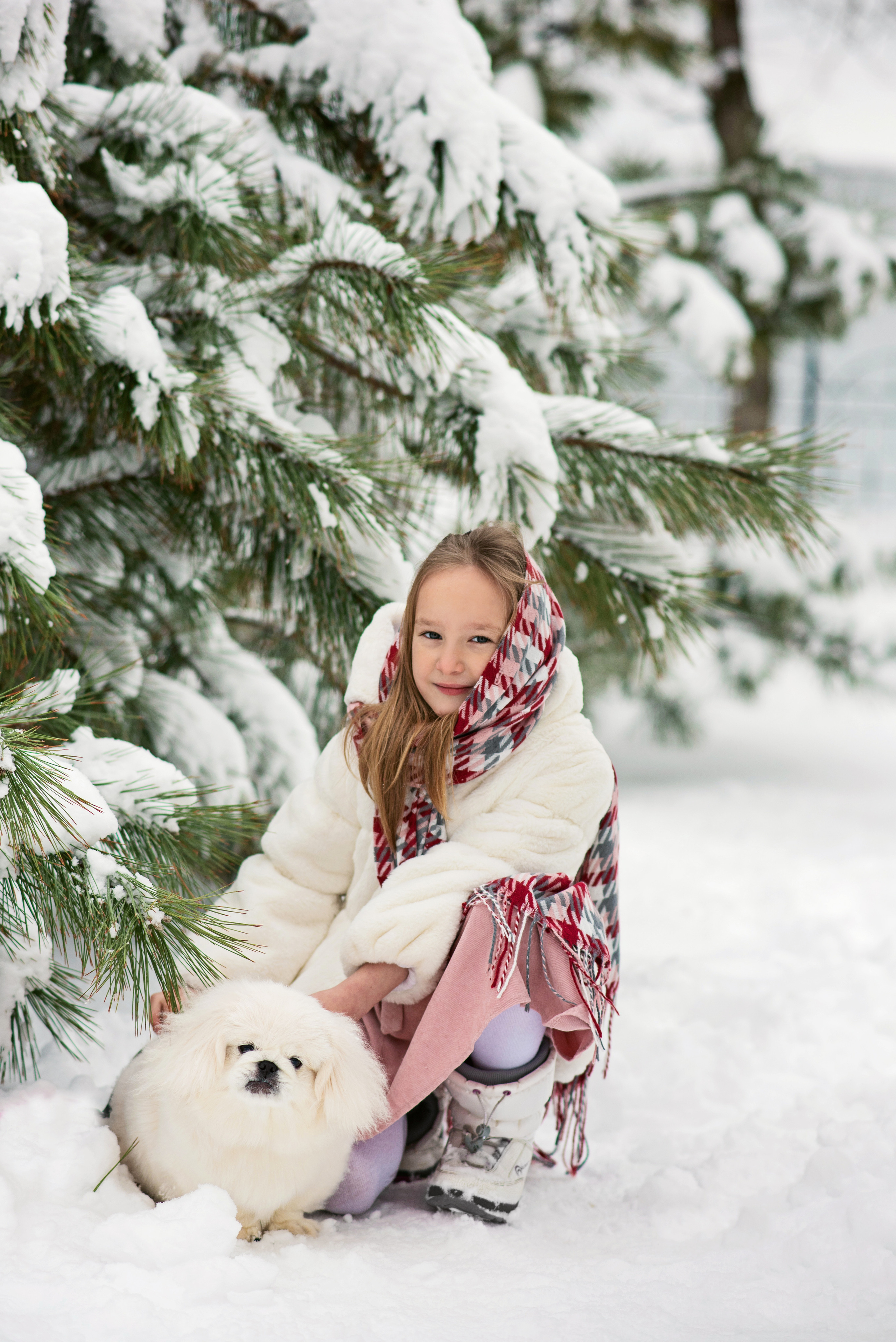 Снежная зима. Детский и семейный фотограф выпускной альбом Приморско-Ахтарск
