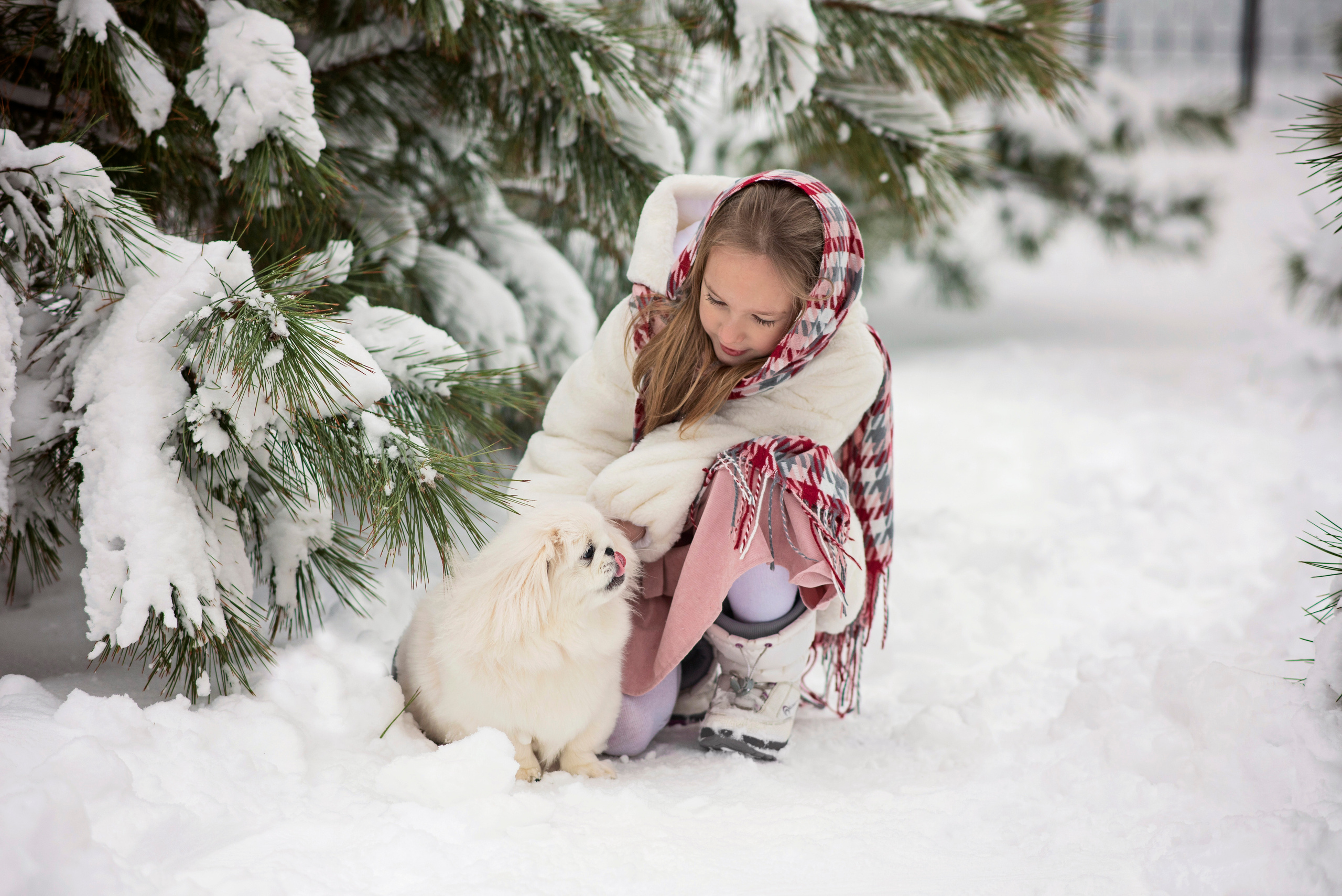 Снежная зима. Детский и семейный фотограф выпускной альбом Приморско-Ахтарск