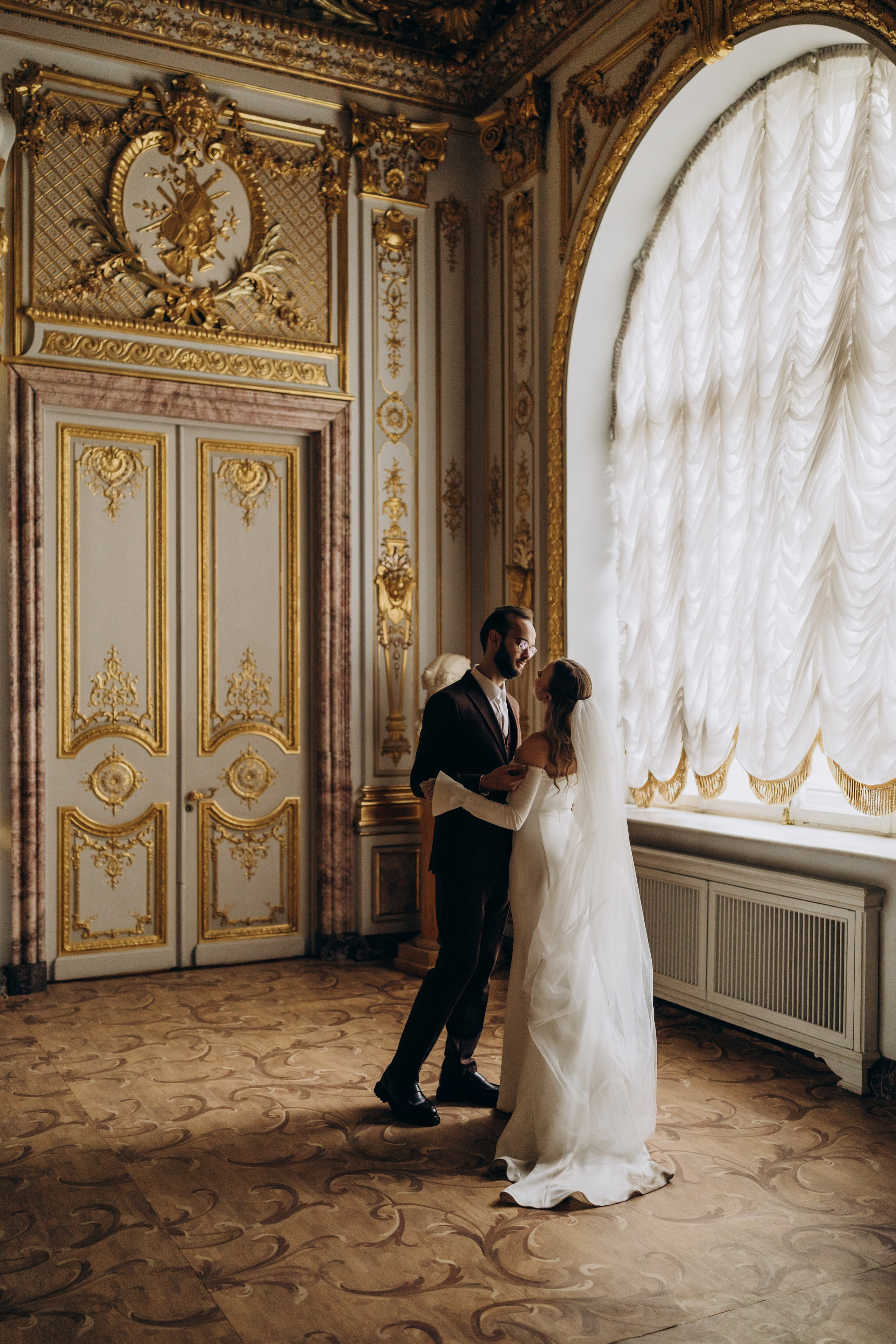 Юра и Полина | 2-й дворец и Половцова. Свадебный и love story фотограф в Санкт-Петербурге