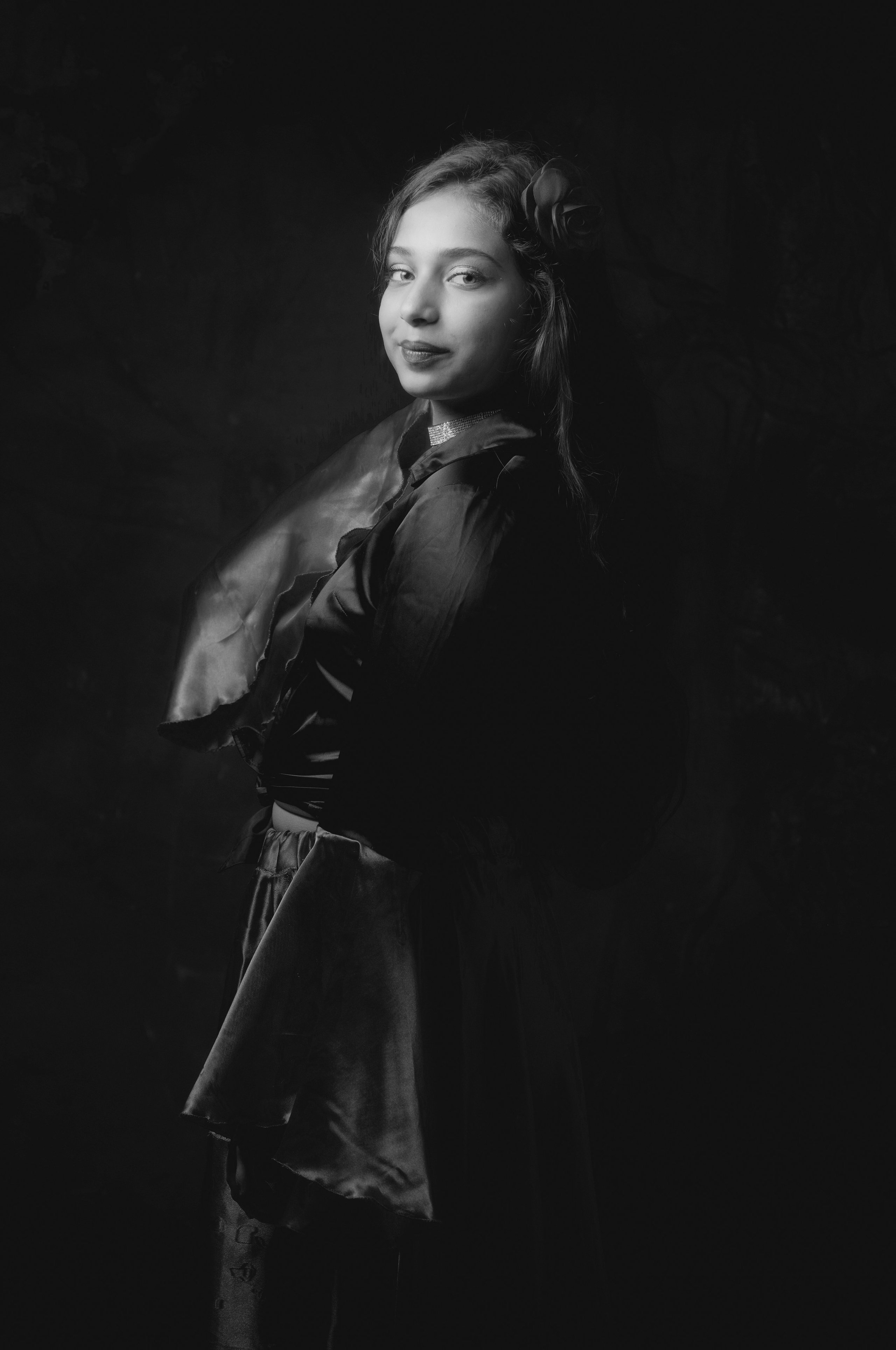 Наша фотостудия в салоне платьев. Портретный фотограф Денис Милютин