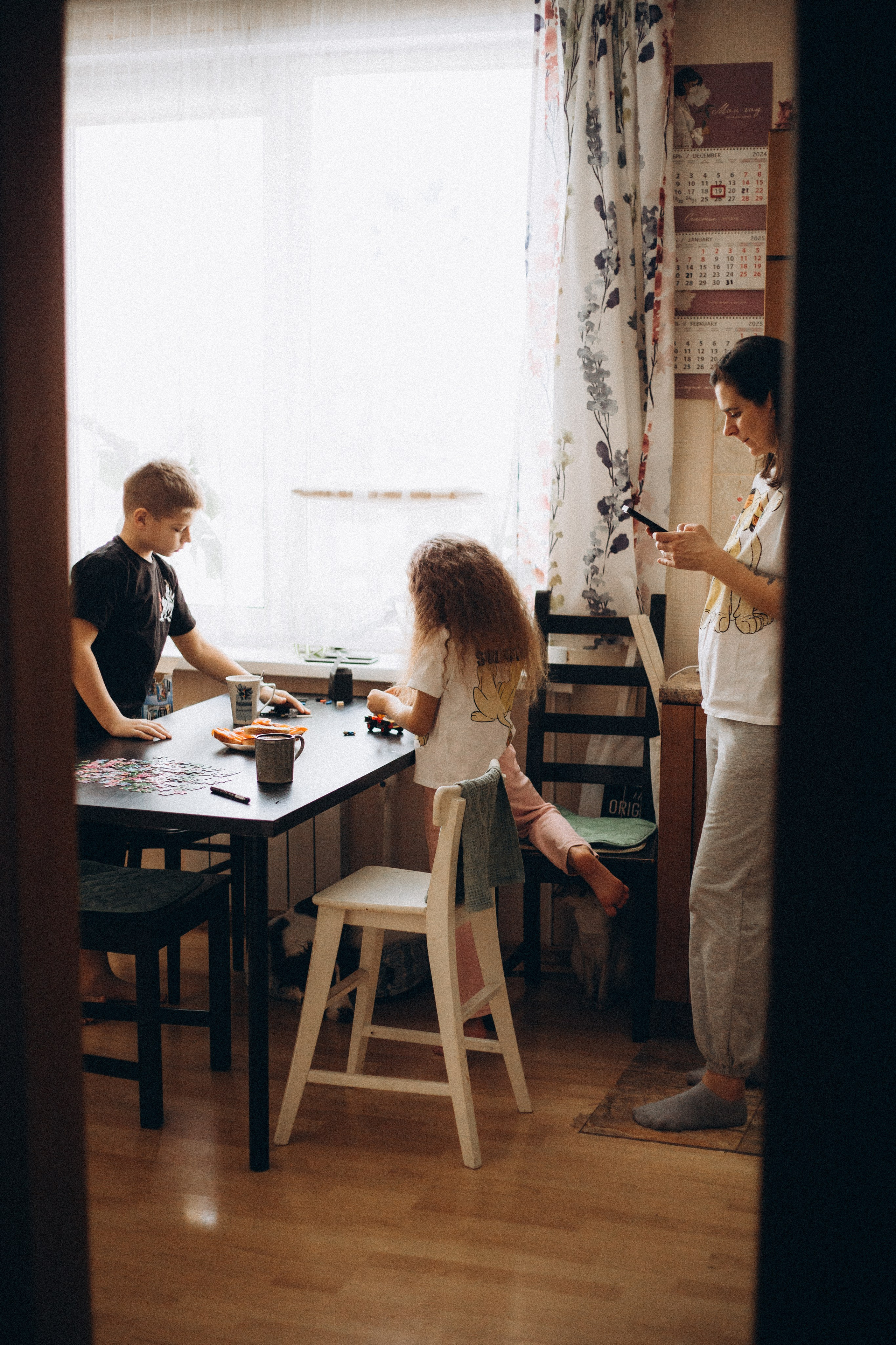 Домашние посиделки. Семейный фотограф Виктория Потехина Москва