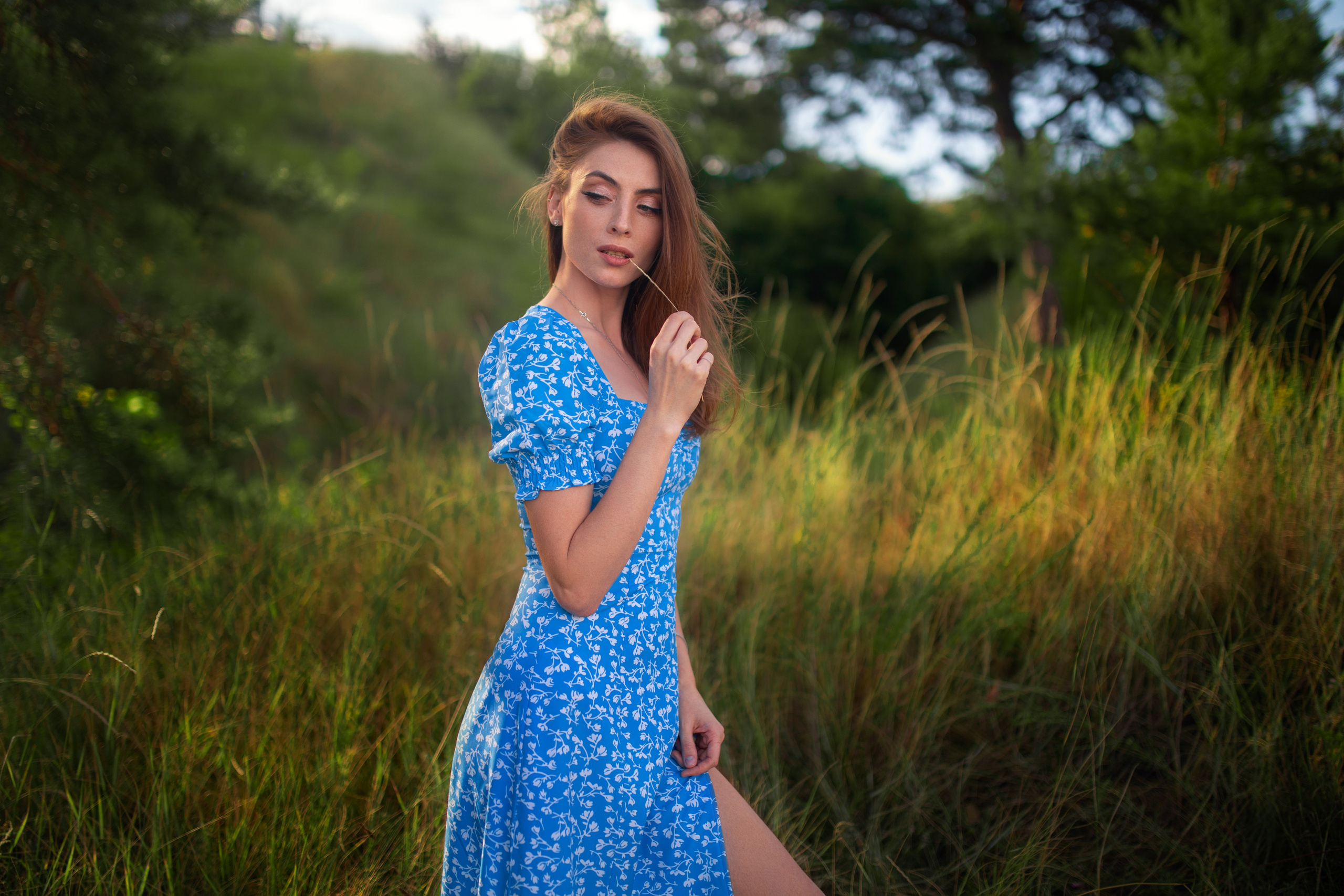 Фотосет на природе с Надеждой в формате для «себя»