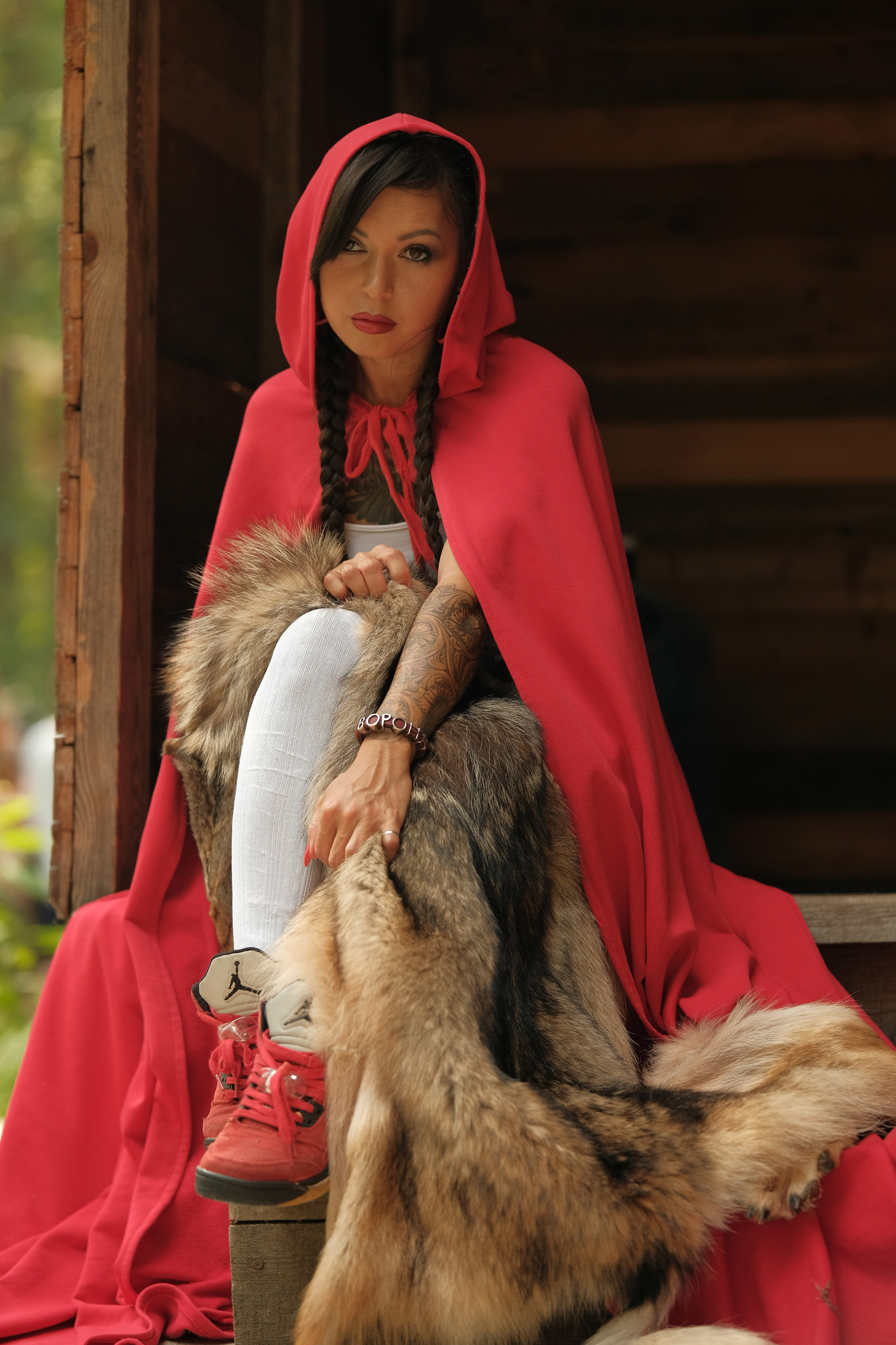 Красная Шапочка. Лиза Рязанцева