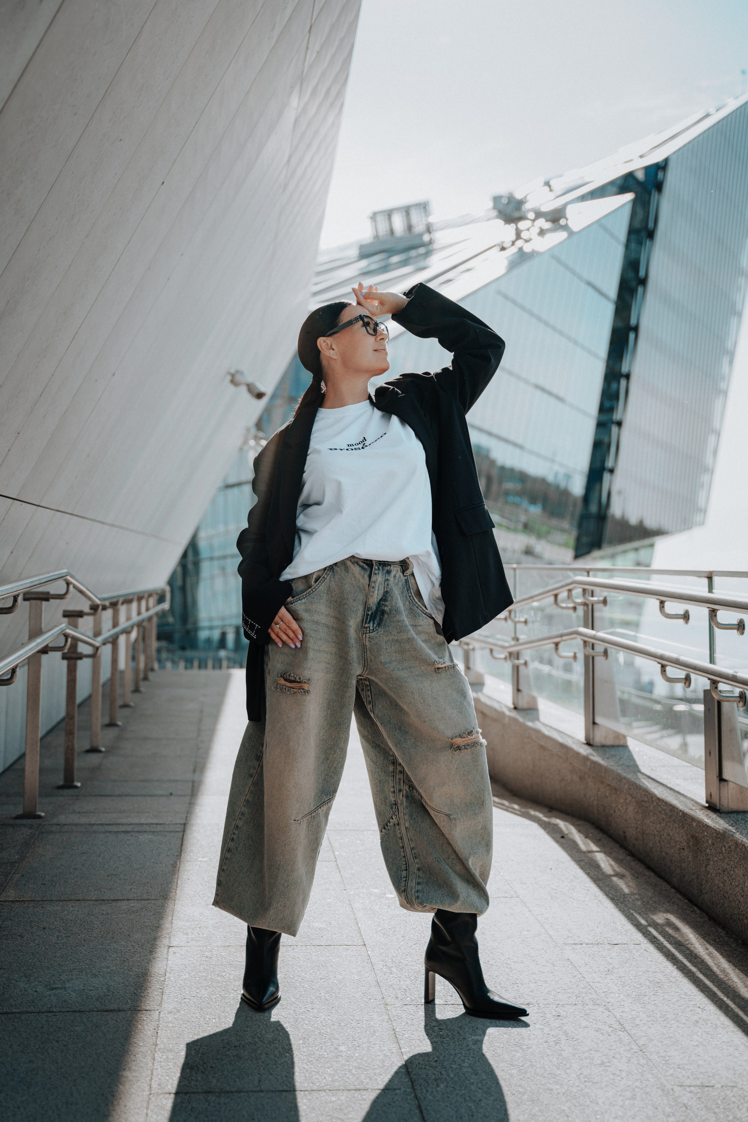 Елена. Лахта центр. Портретный фотограф в Санкт-Петербурге Дмитриева Наталия