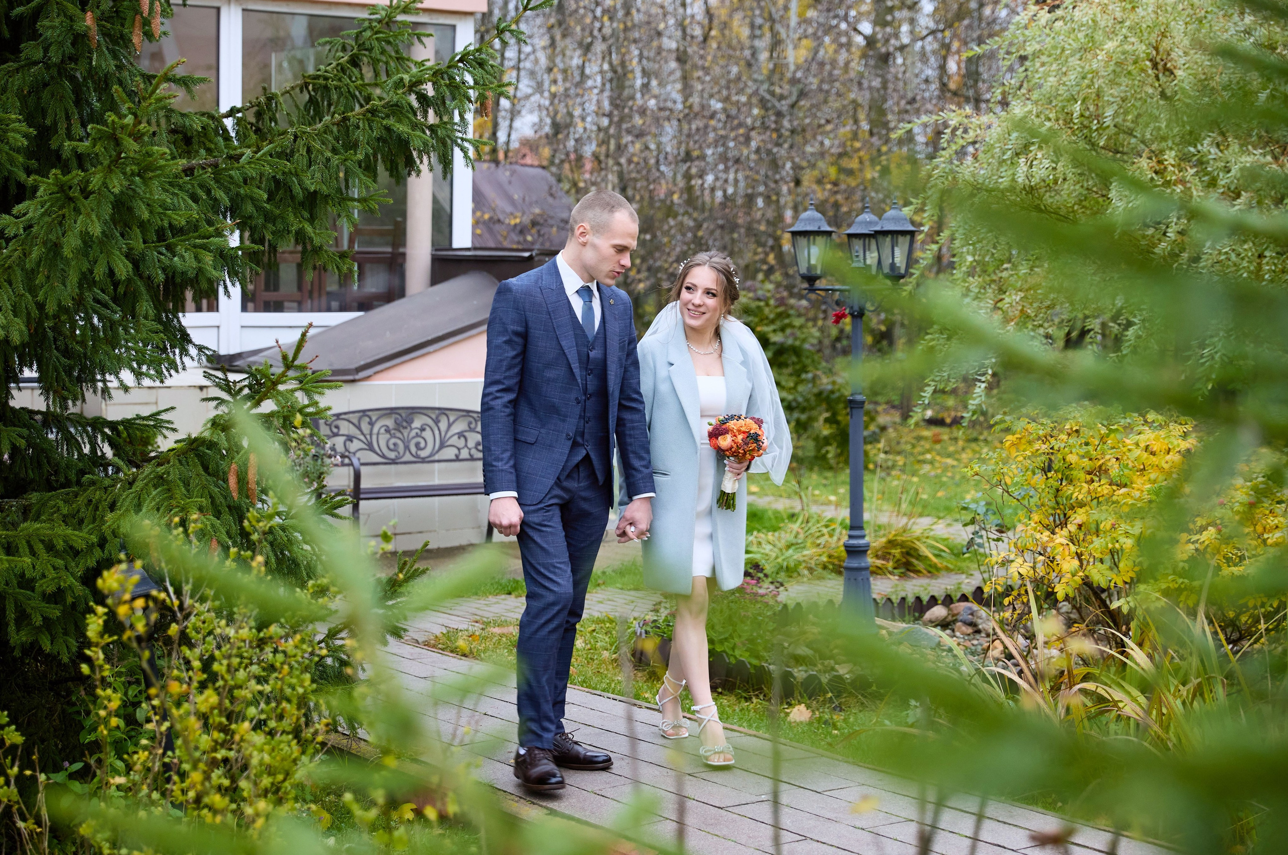 видеограф на свадьбе осенью