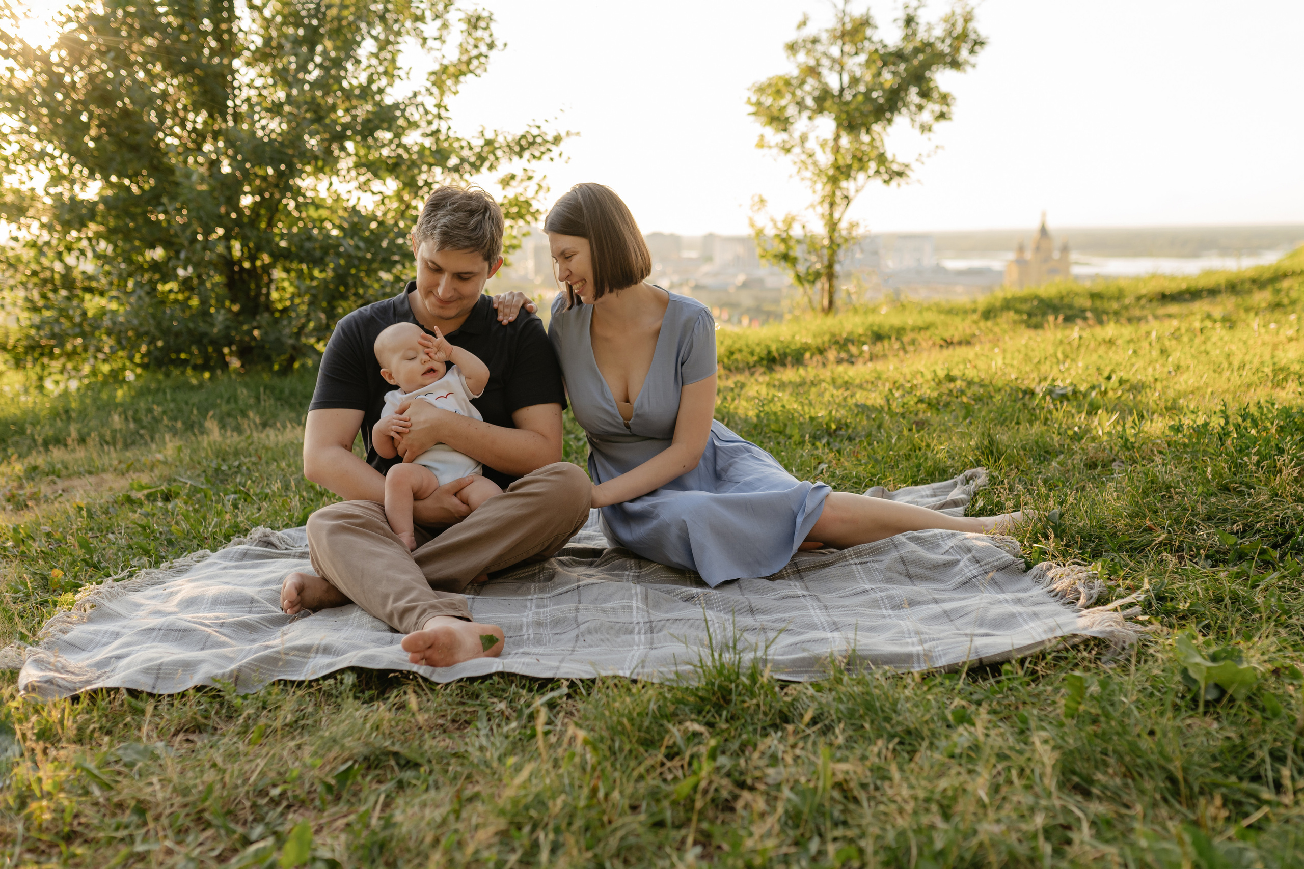 Лена, Леша и Варя. Семейный и портретный фотограф Нижний Новгород