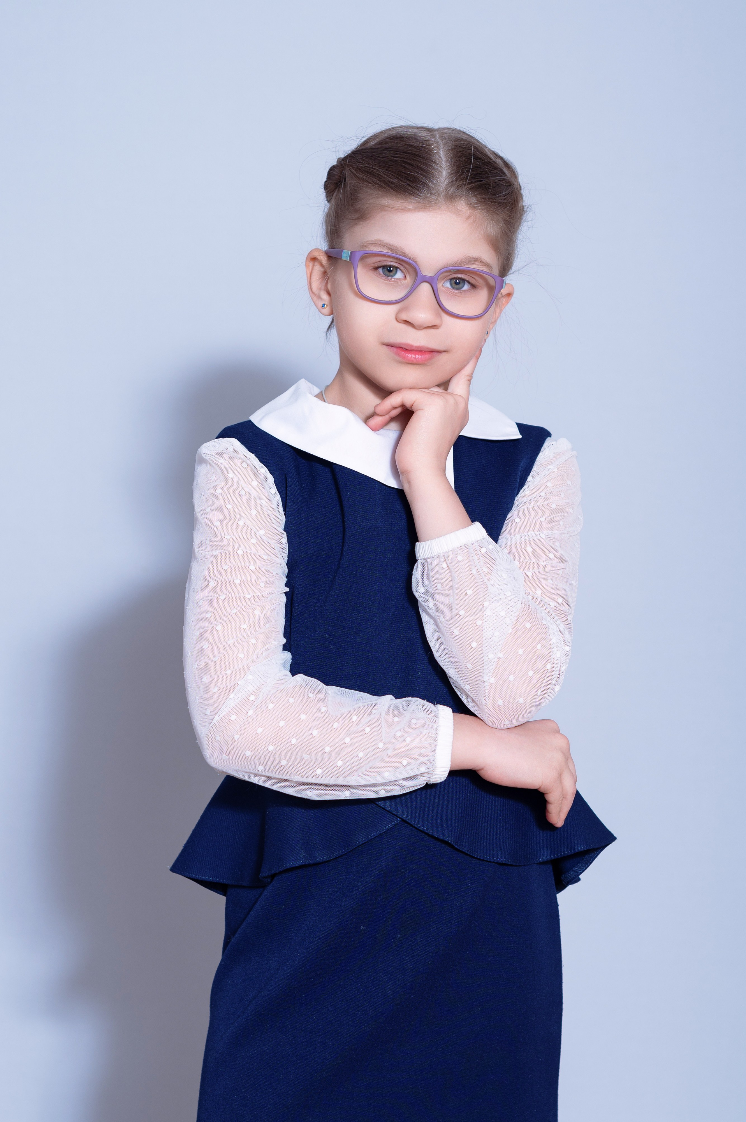 Портрет и виньетка класса. Выпускной школьный альбом в Москве / Школьный фотограф Юлия Михайленко