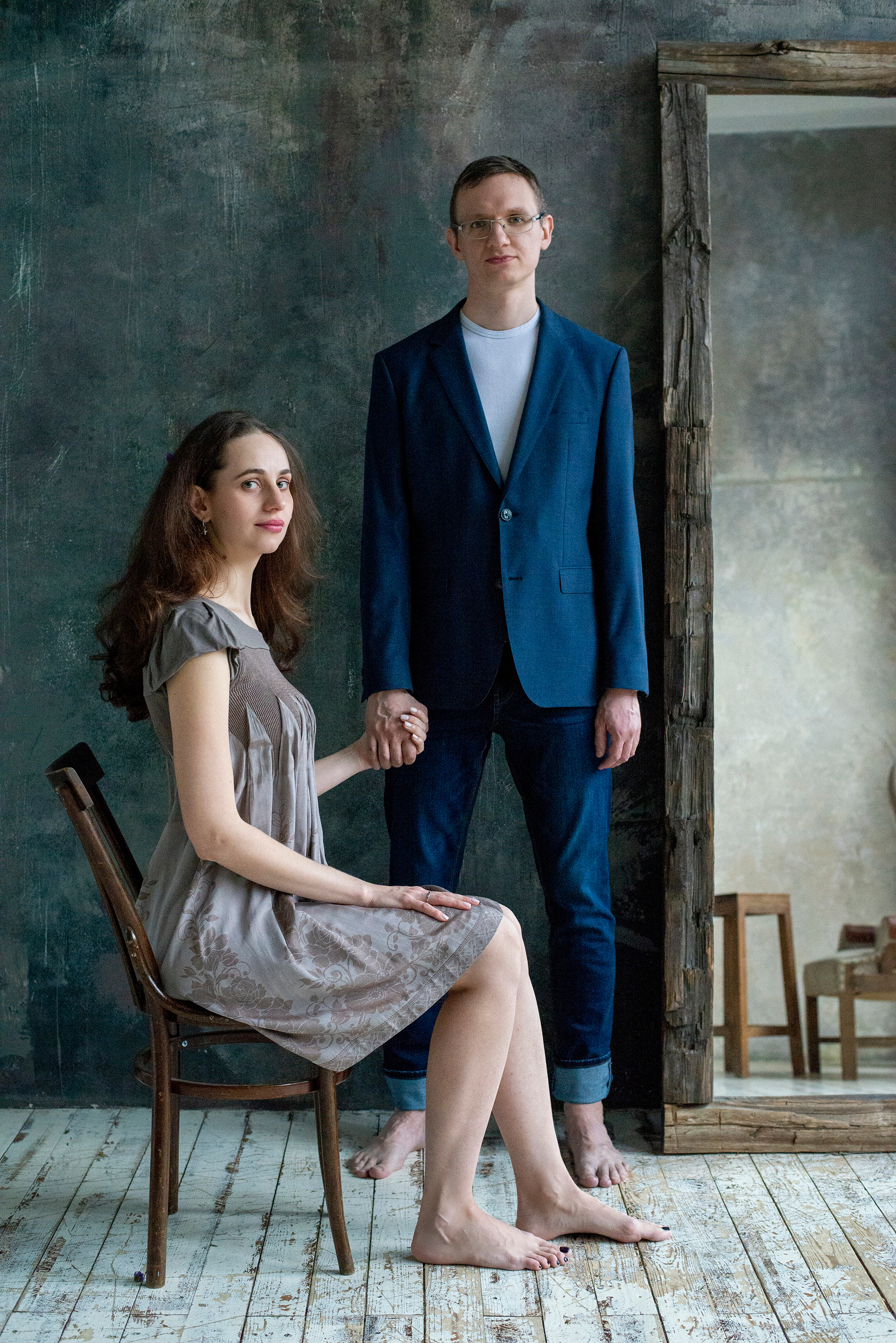 Фото-сессия Кати и Вани. Фотограф-портретист в Москве и Зеленограде Наташа Лев