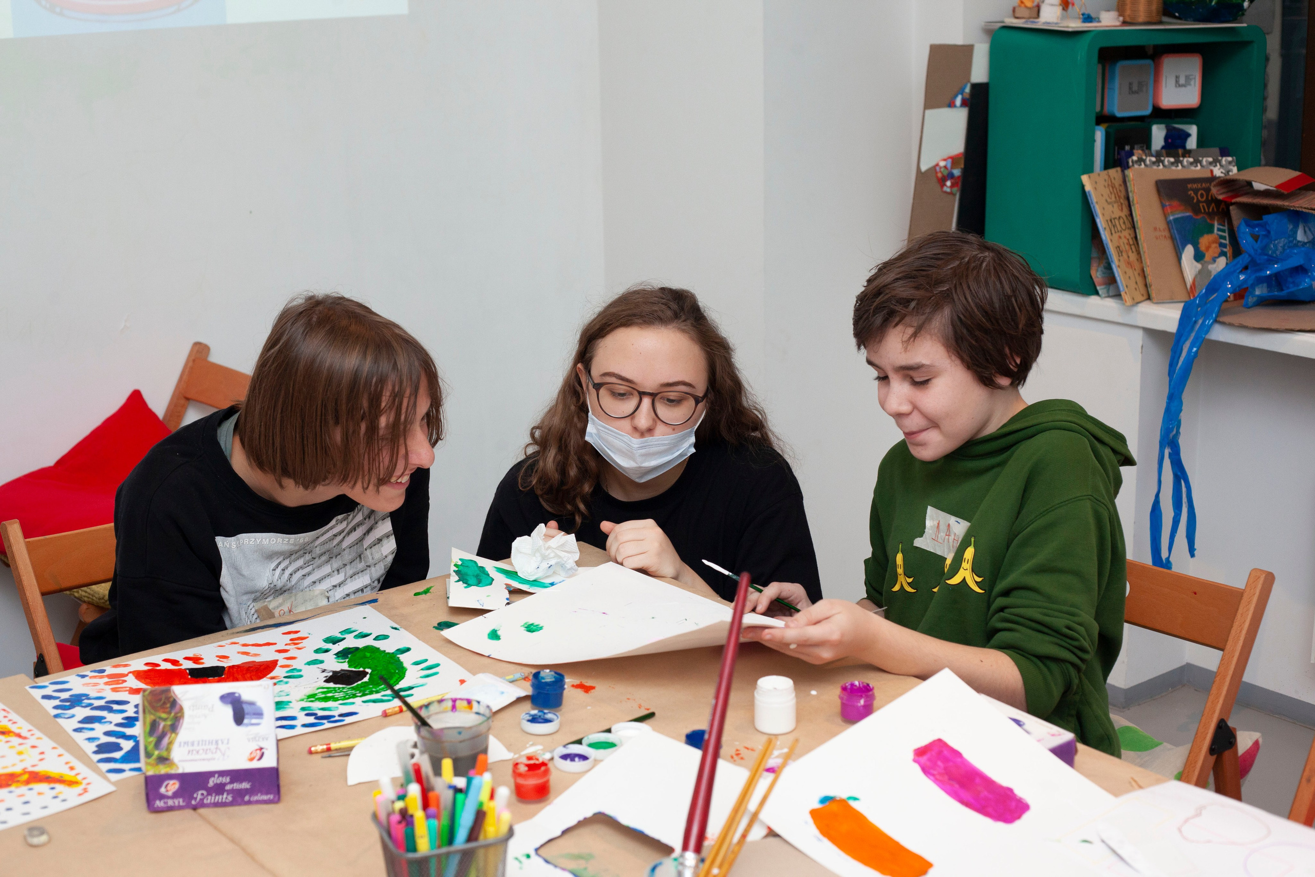 Детский мастер-класс в ММОМА. Stanislav Baryshev — People. Emotions. Atmosphere