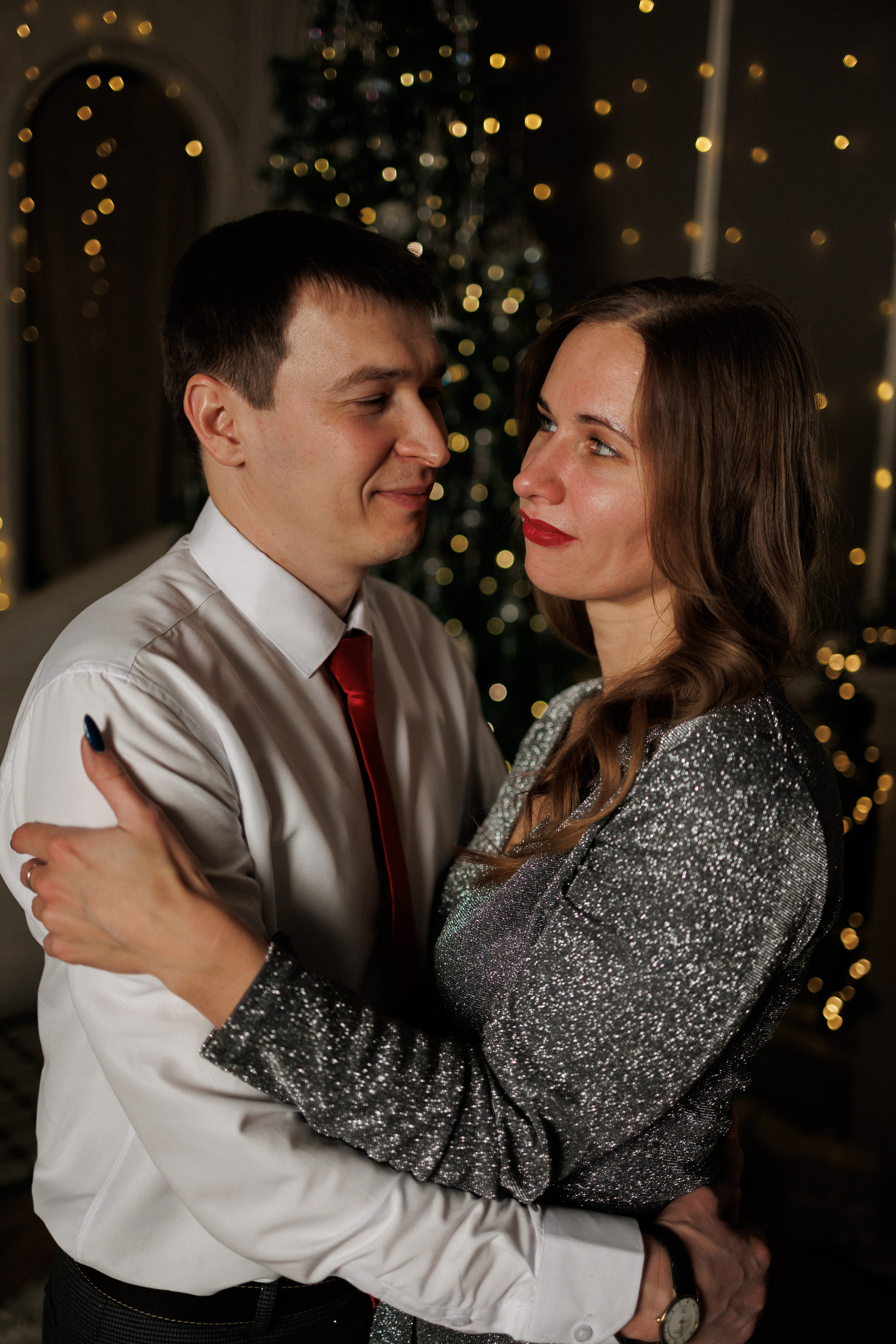 Семейная новогодняя фотосессия. Семейный фотограф г. Тюмень