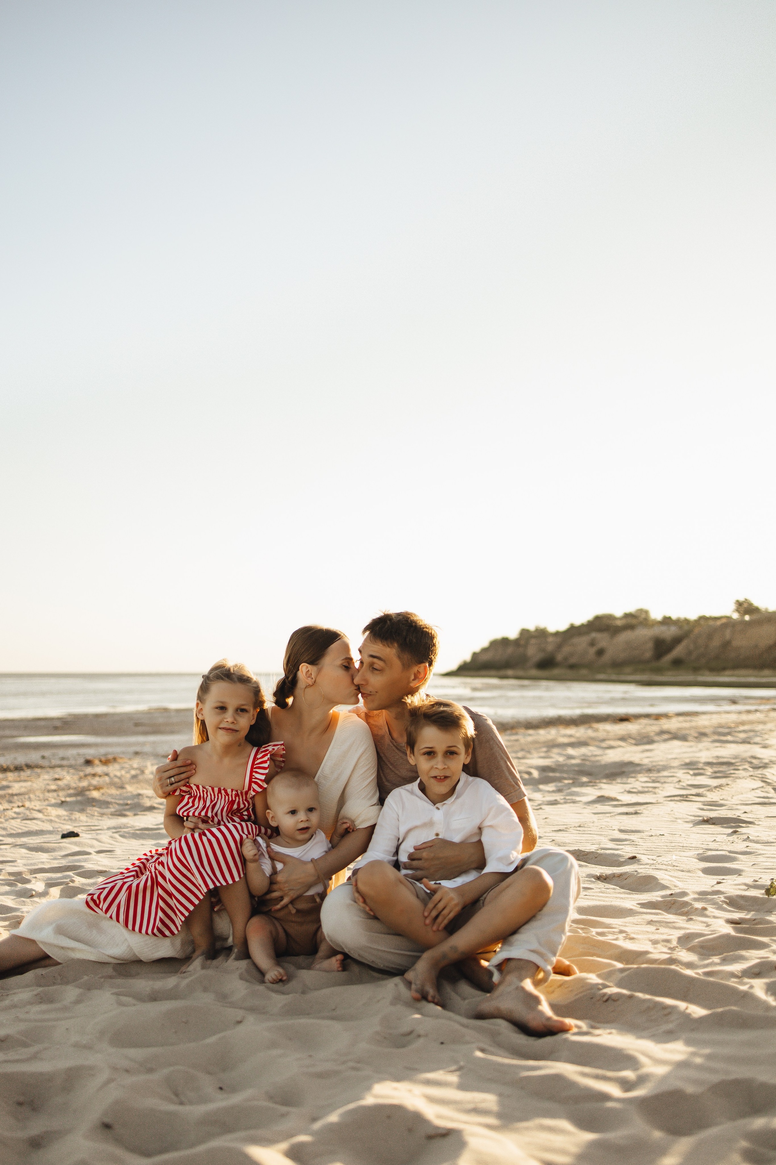 Летняя история на берегу. Семейный и детский фотограф, таганрог, ростов-на-дону