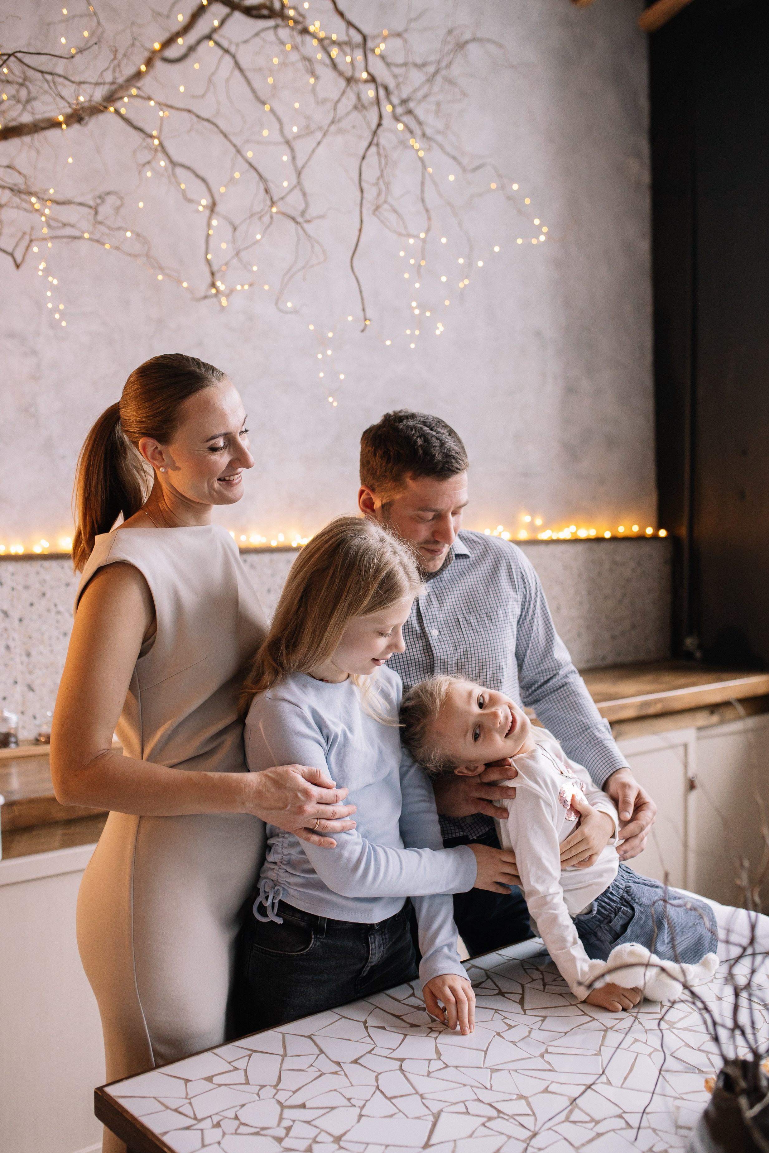 Вова, Галя, Соня и Викуля. Семейный фотограф Трусова Евгения в Екатеринбурге