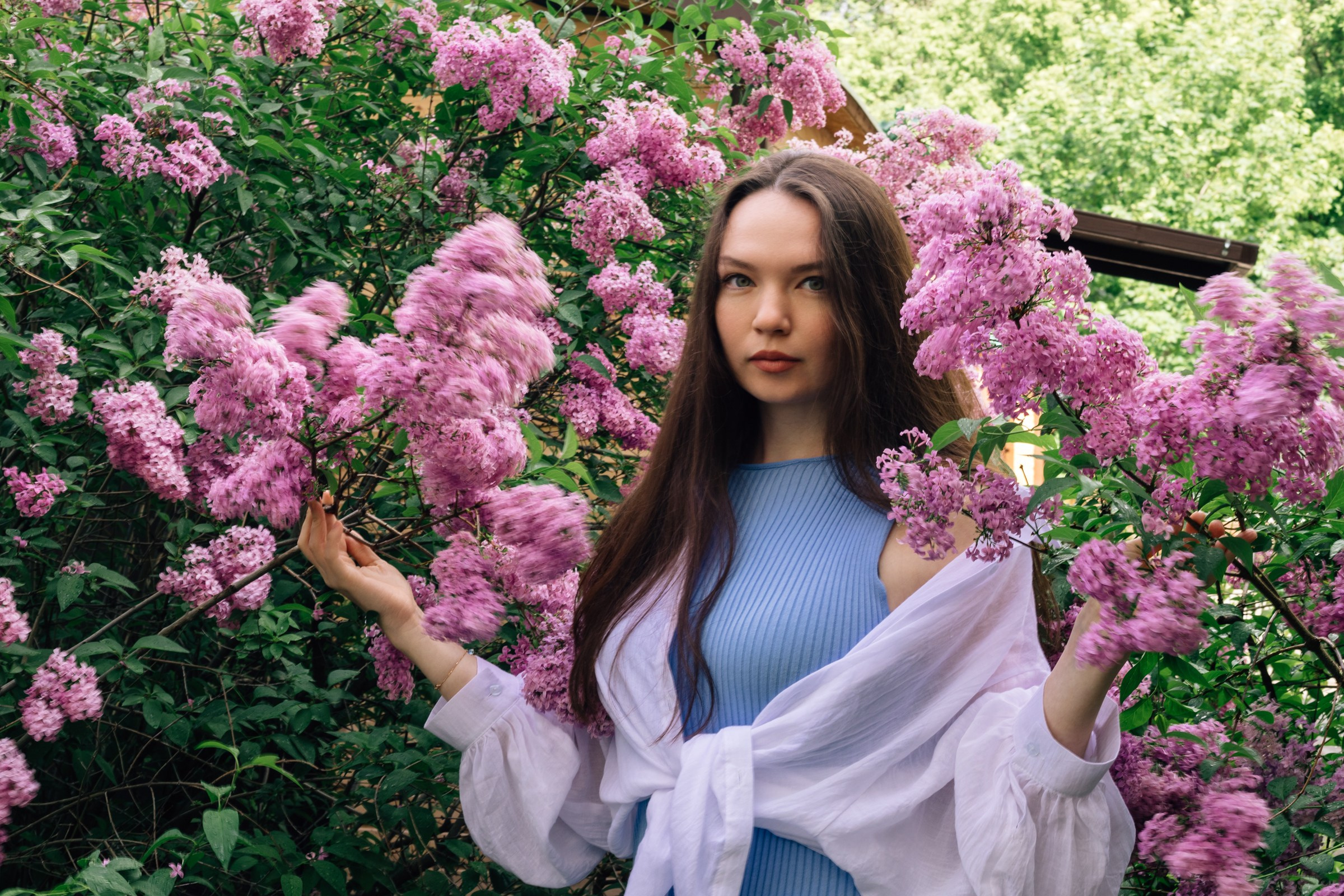 Смазы сирени. Екатерина. Июнь 2025. Фотограф Пермь. Свадьбы. Семья и дети, школа, д. сад. Фотокниги