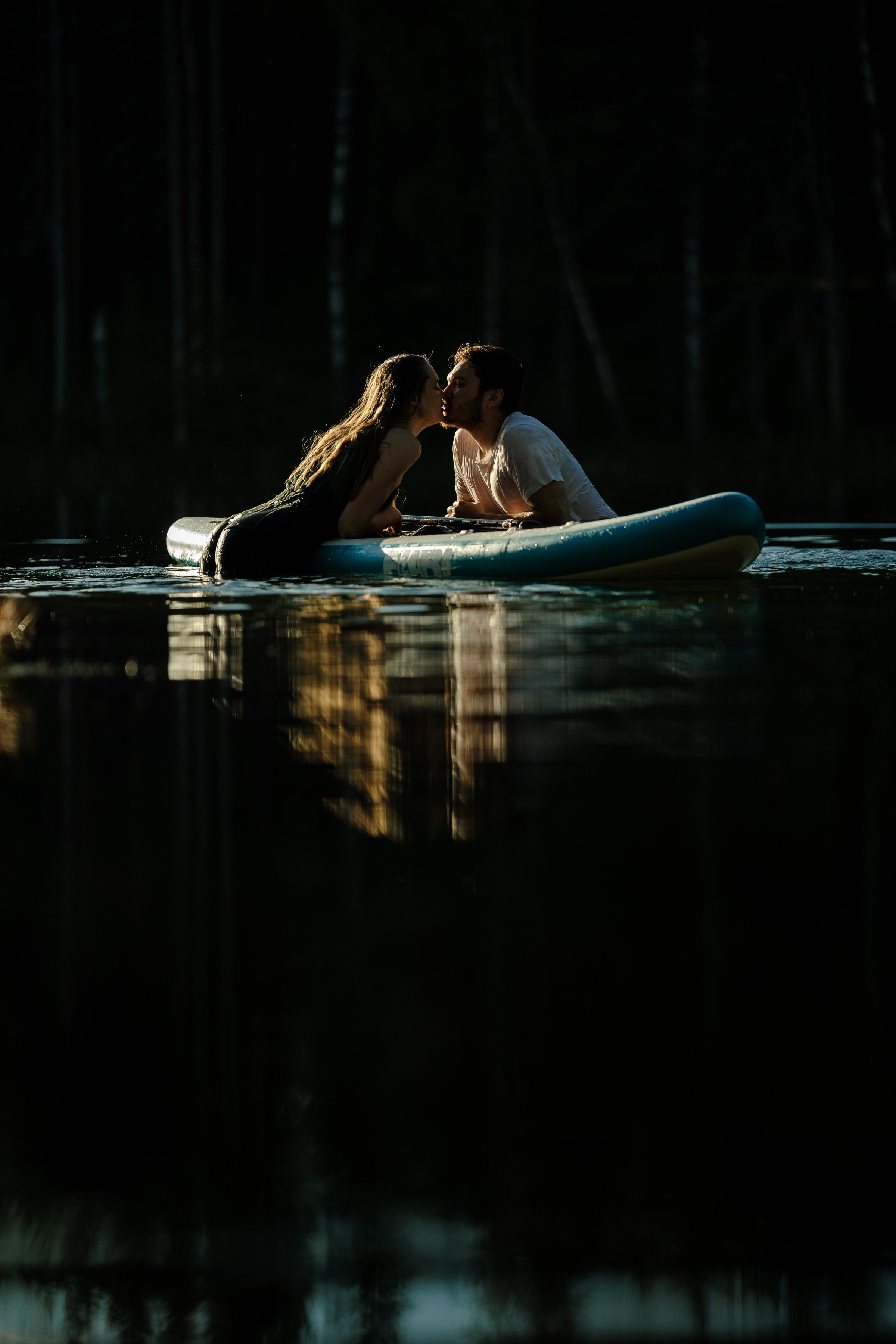 Петя и Лина, на сапах. Интерьерный фотограф и видеограф в Санкт-Петербурге Вадим Балбашевский