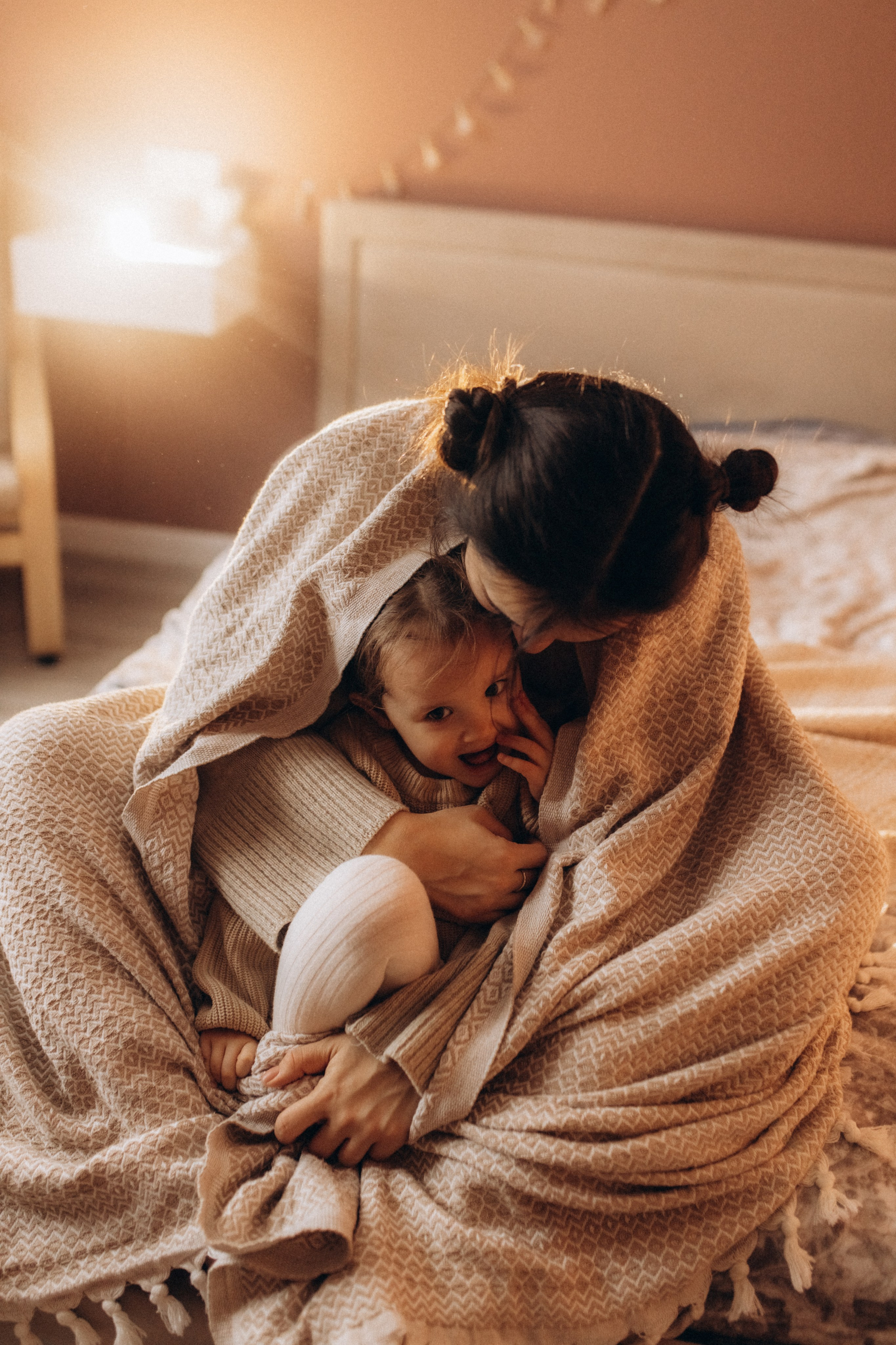 Юля и Мия. Семейный и домашний фотограф Советский Югорск Екатерина Цыганок