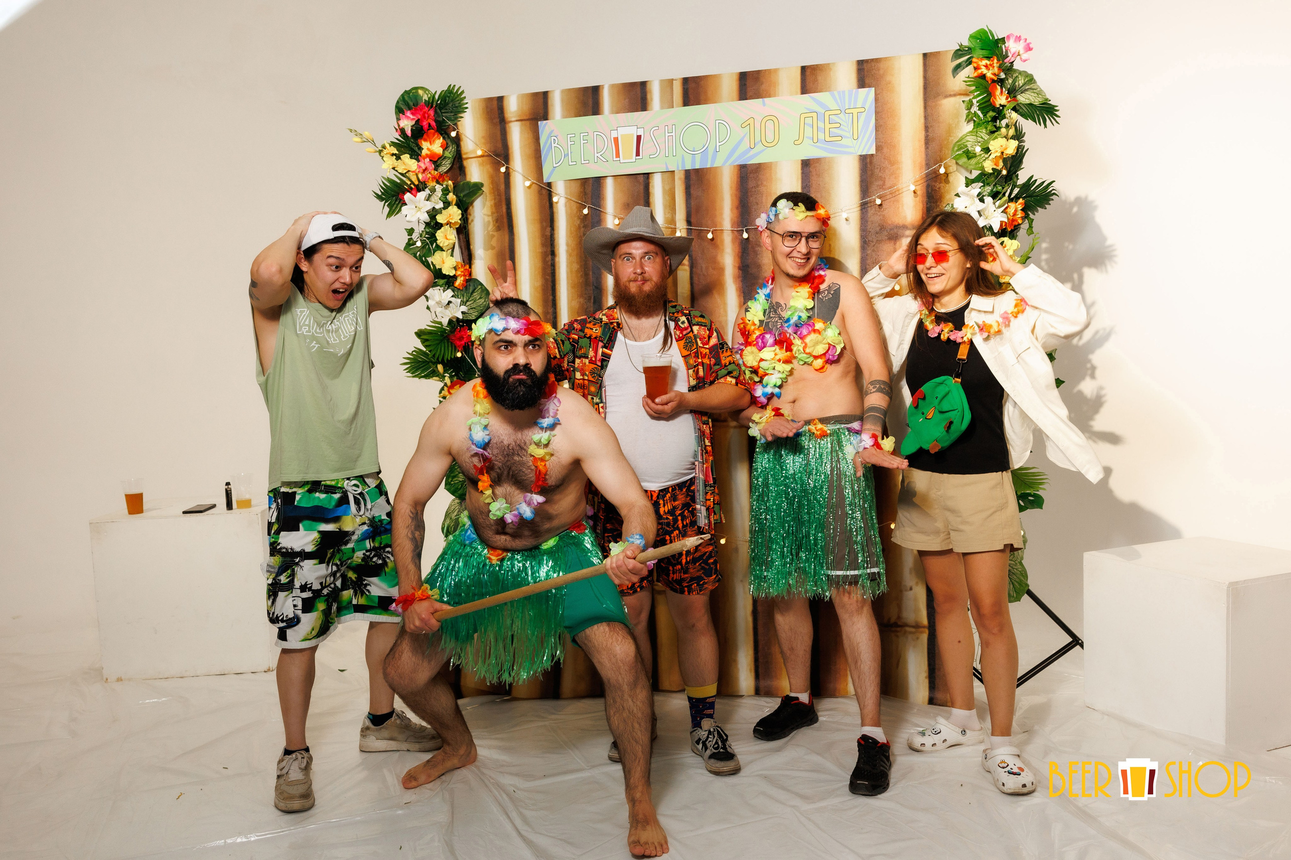Гавайская вечеринка (Медиапорт). Свадебный фотограф и контент фотограф в Казани Малыгина Елена