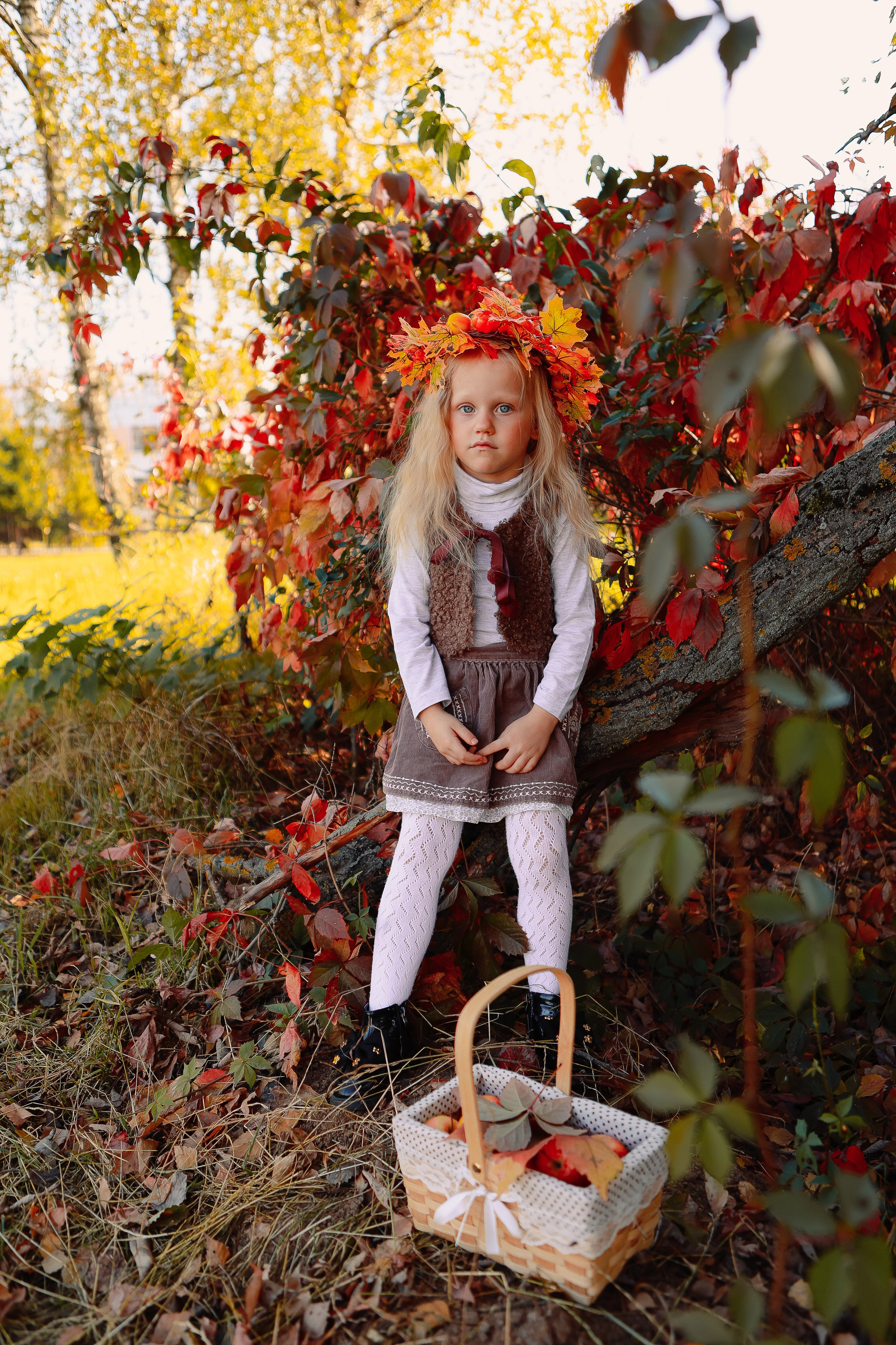 Осень. Семейный и детский фотограф в Москве Александра Мак