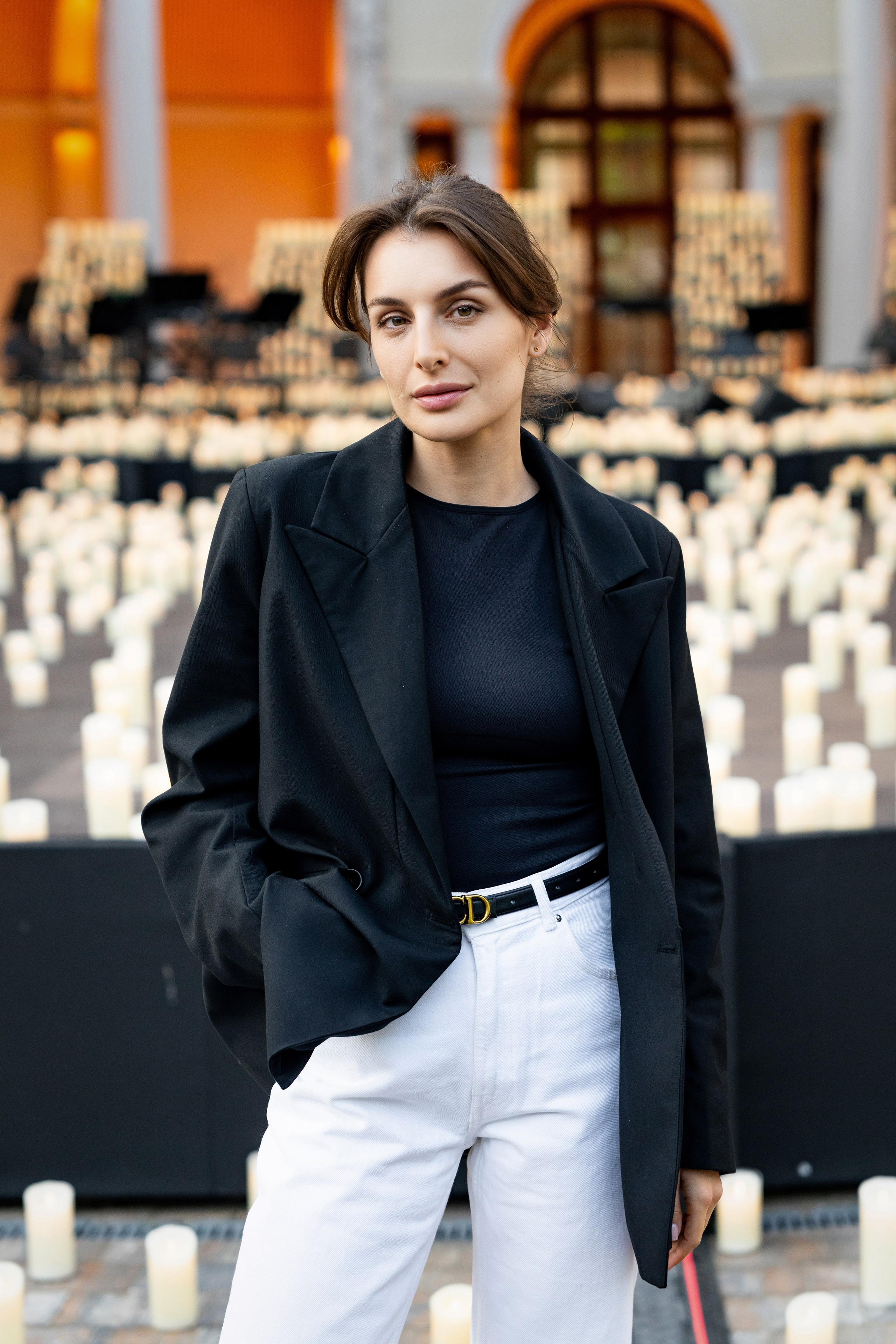 Симфонический оркестр Lumisfera при свечах. Фотограф Никита Комаров