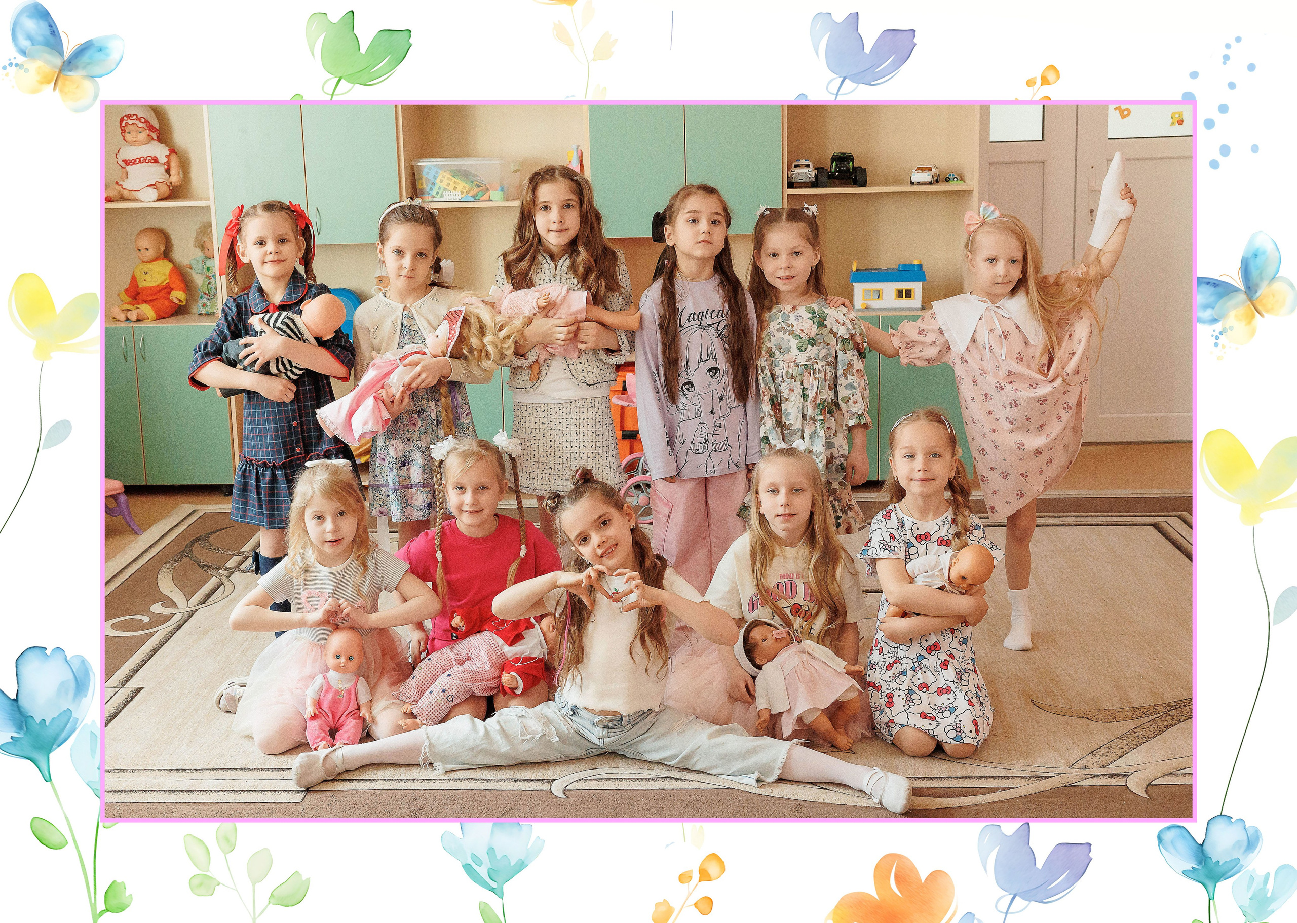 Выпускной альбом для детского сада. Свадебный фотограф Денис Перминов в Воронеже