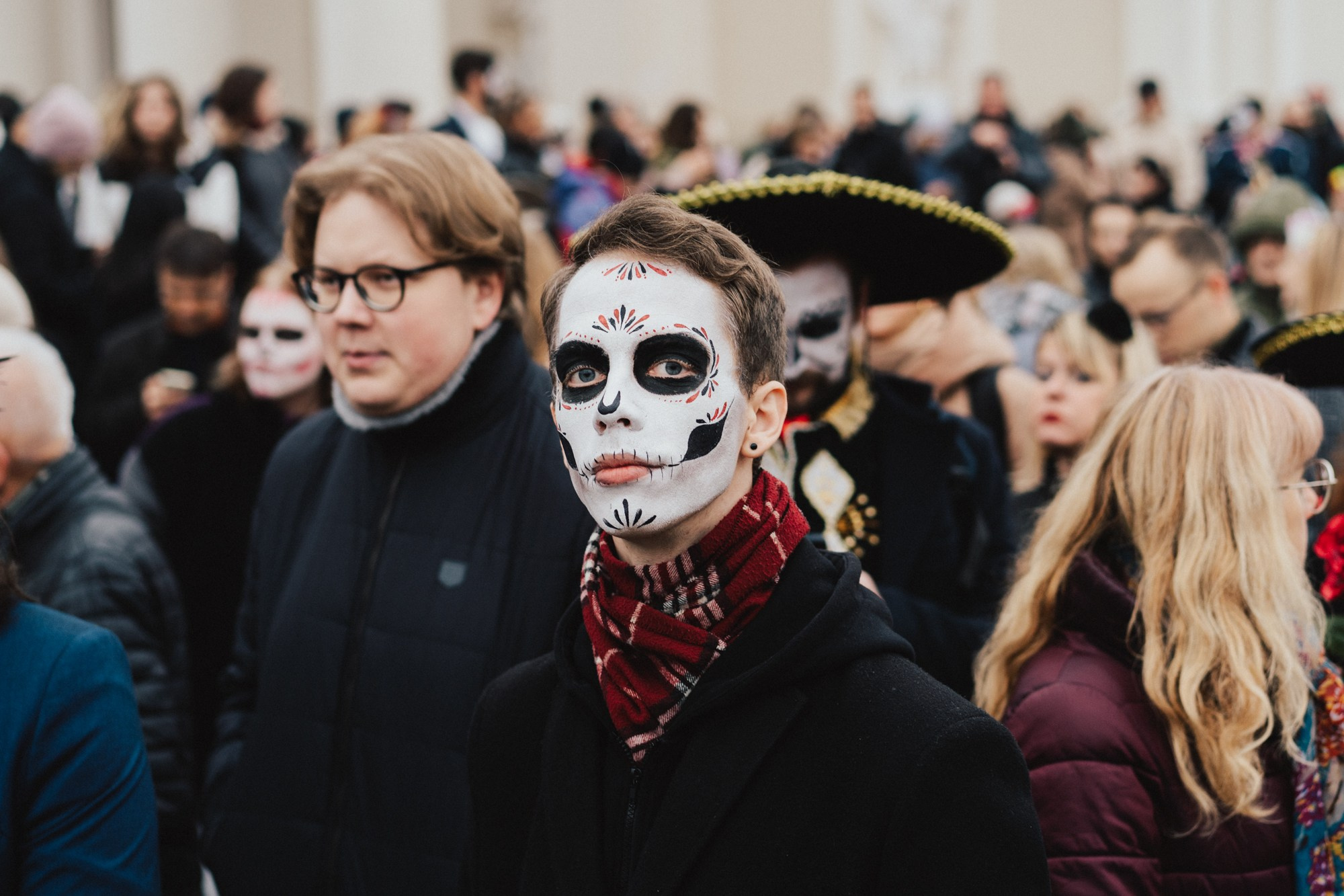 Day of the Dead 2024. Photographer in Vilnius