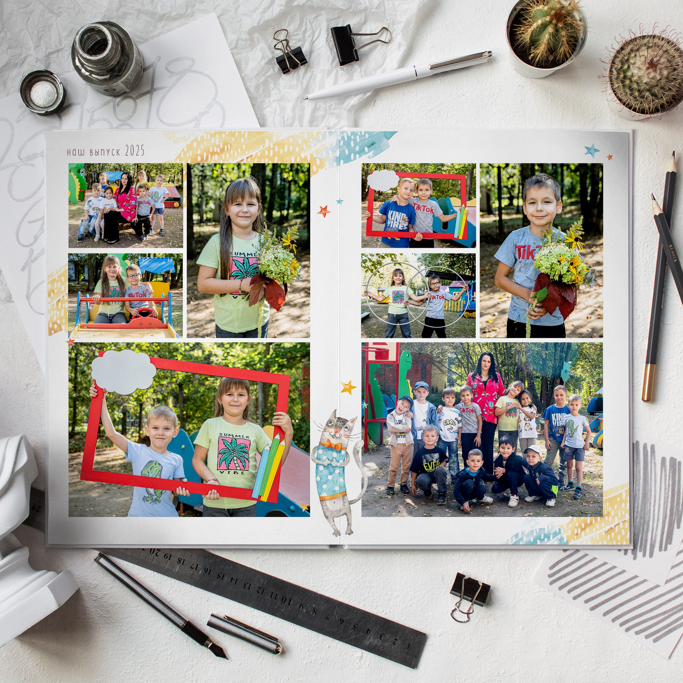 Выпускные альбомы. Детский сад. Фотограф Ольга Шупель