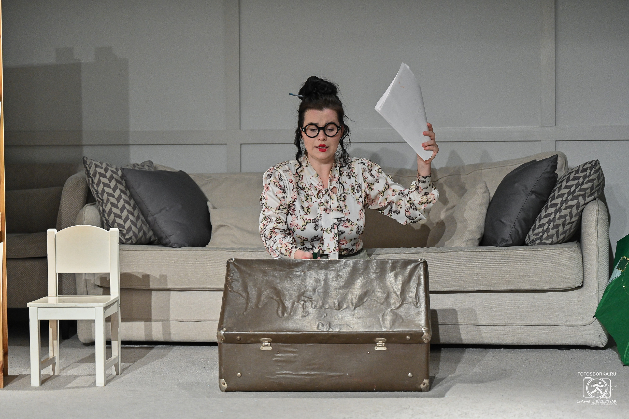 Маленький театр «УЖиК». Спектакль «Волшебная библиотека». ФОТОСБОРКА