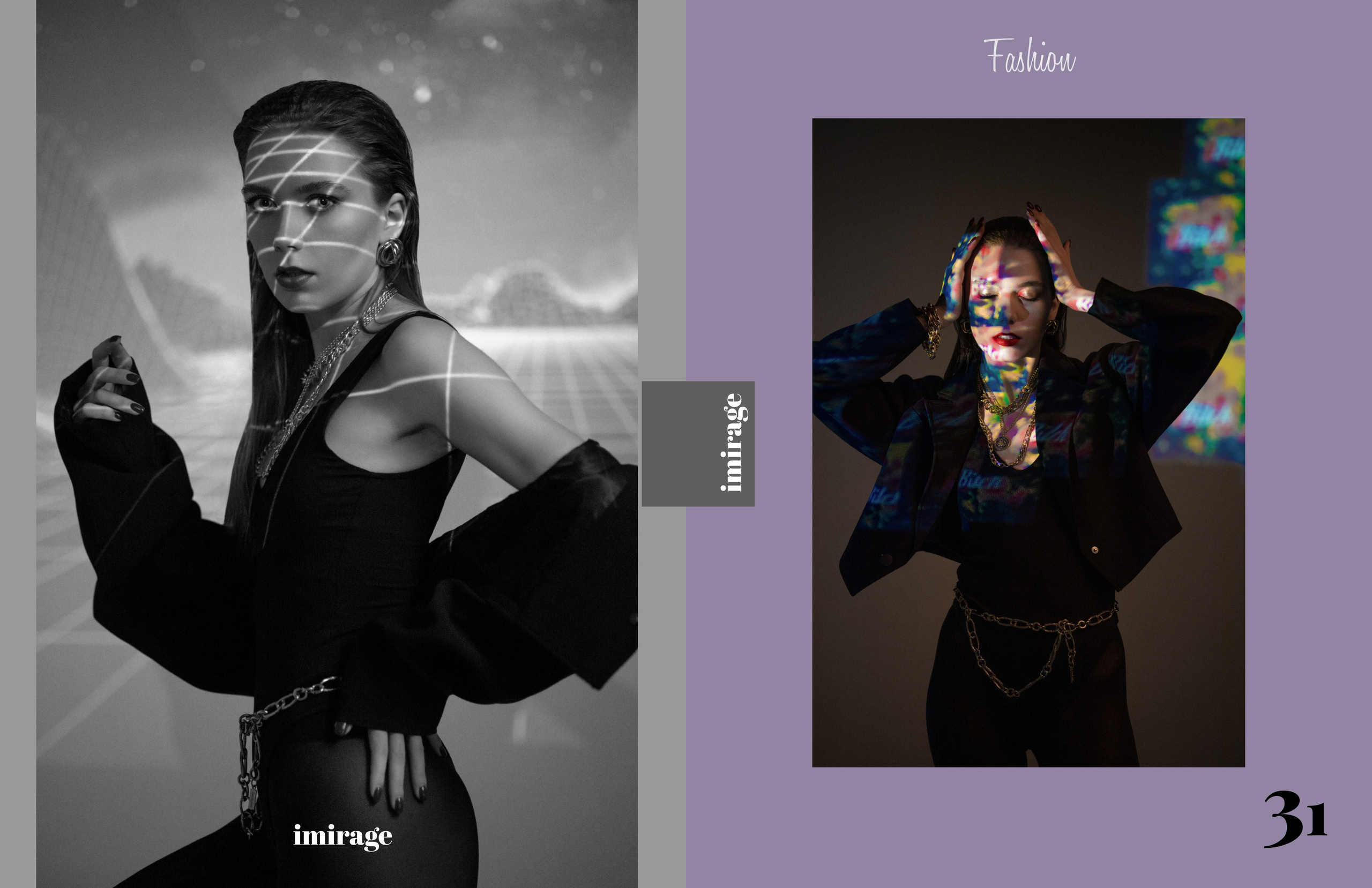 IMIRAGE magazine (February). Юрий Белозёров фотограф