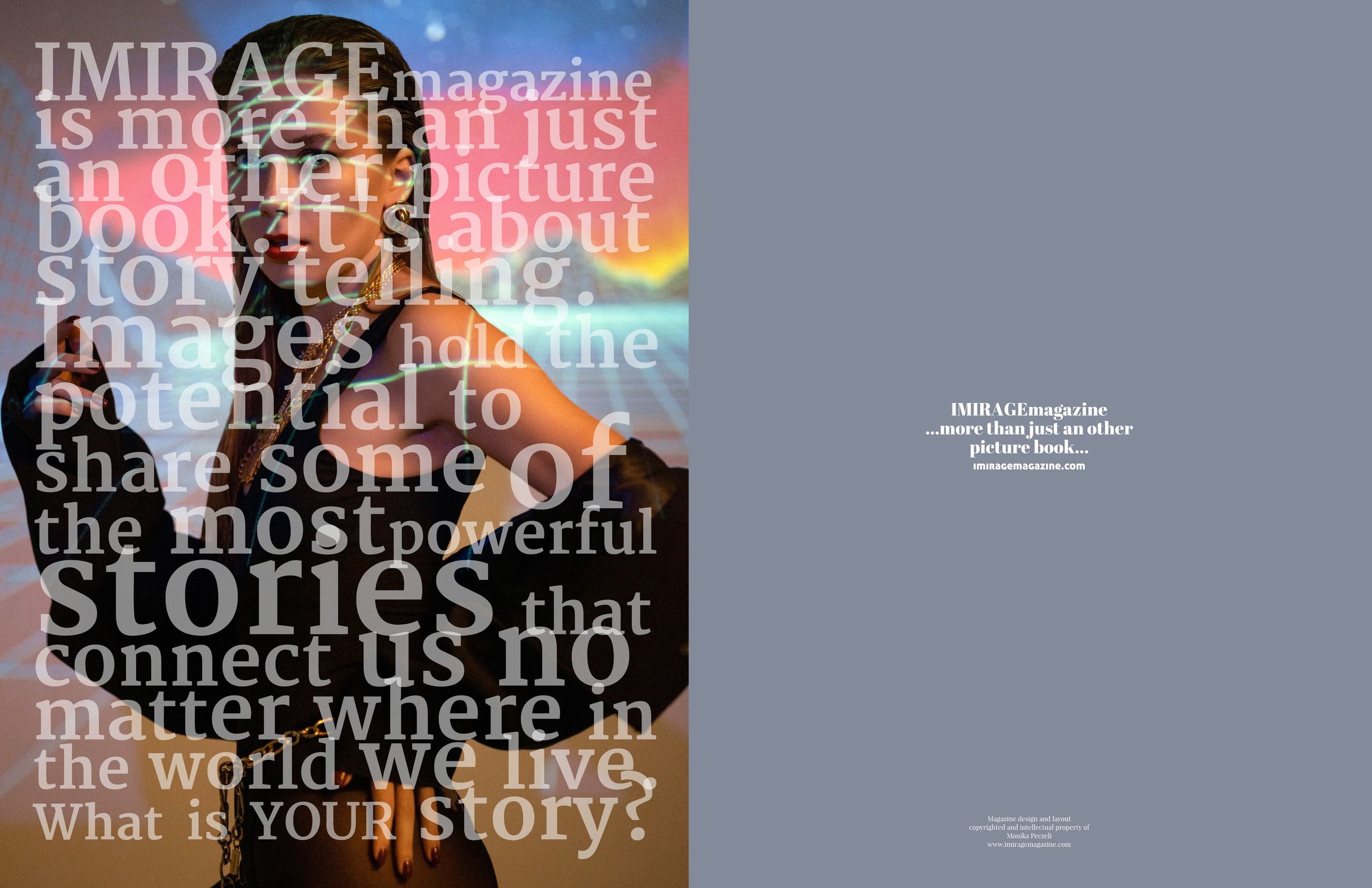 IMIRAGE magazine (February). Юрий Белозёров фотограф