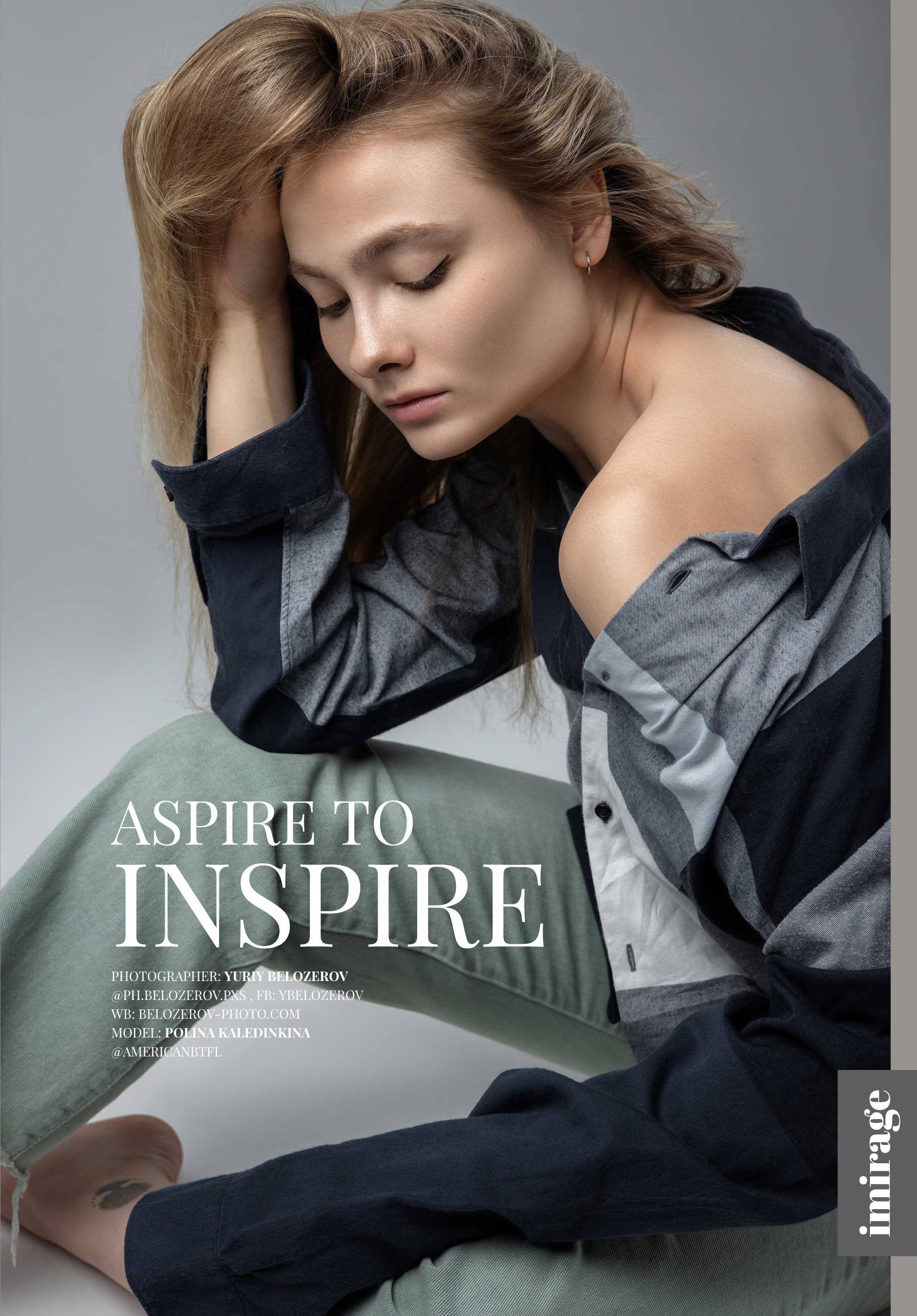 IMIRAGE magazine (March). Юрий Белозёров фотограф