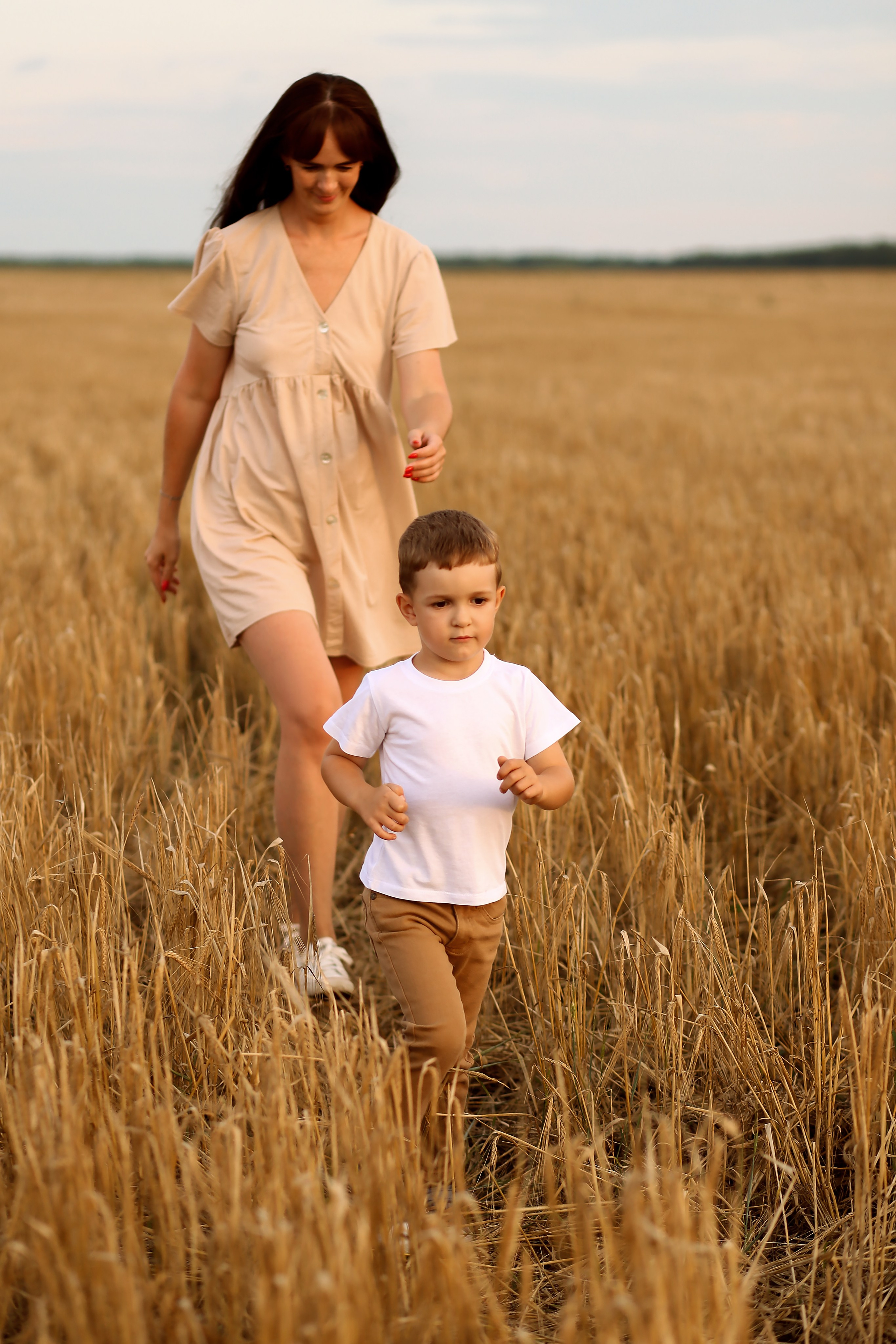 Съемка в поле. Семейный фотограф Фотосессия беременности  Екатеринбург Елена Луткова