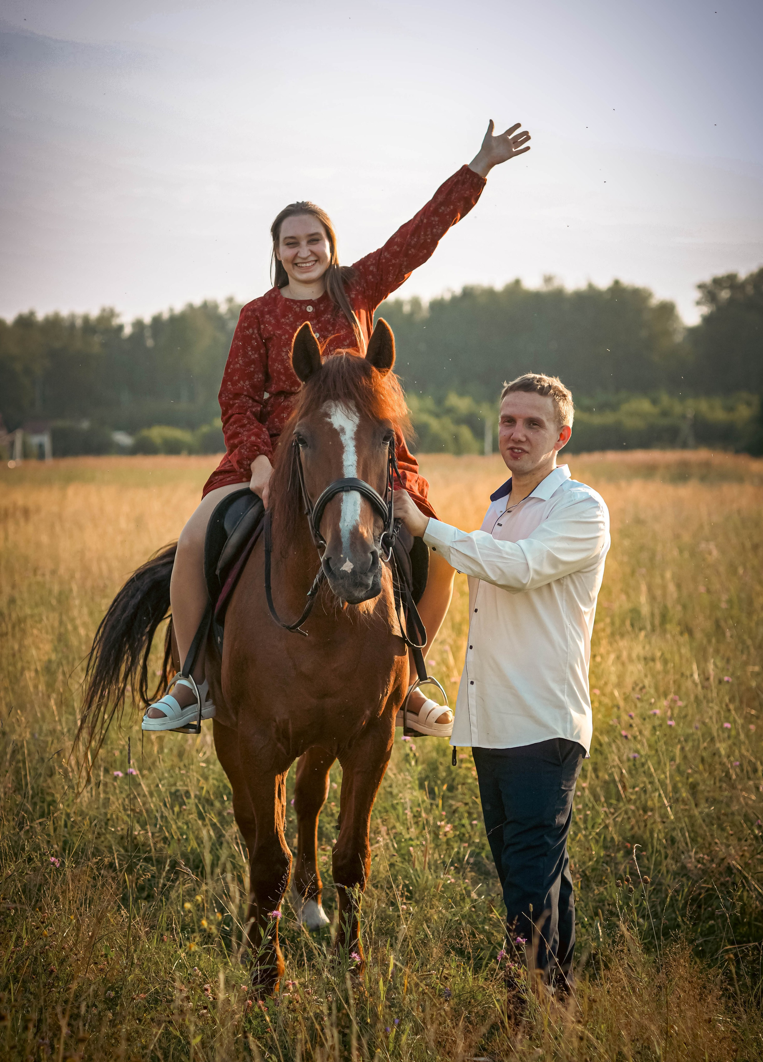 Свадьба на лошадях. Фотограф в Москве Полина Ефремова