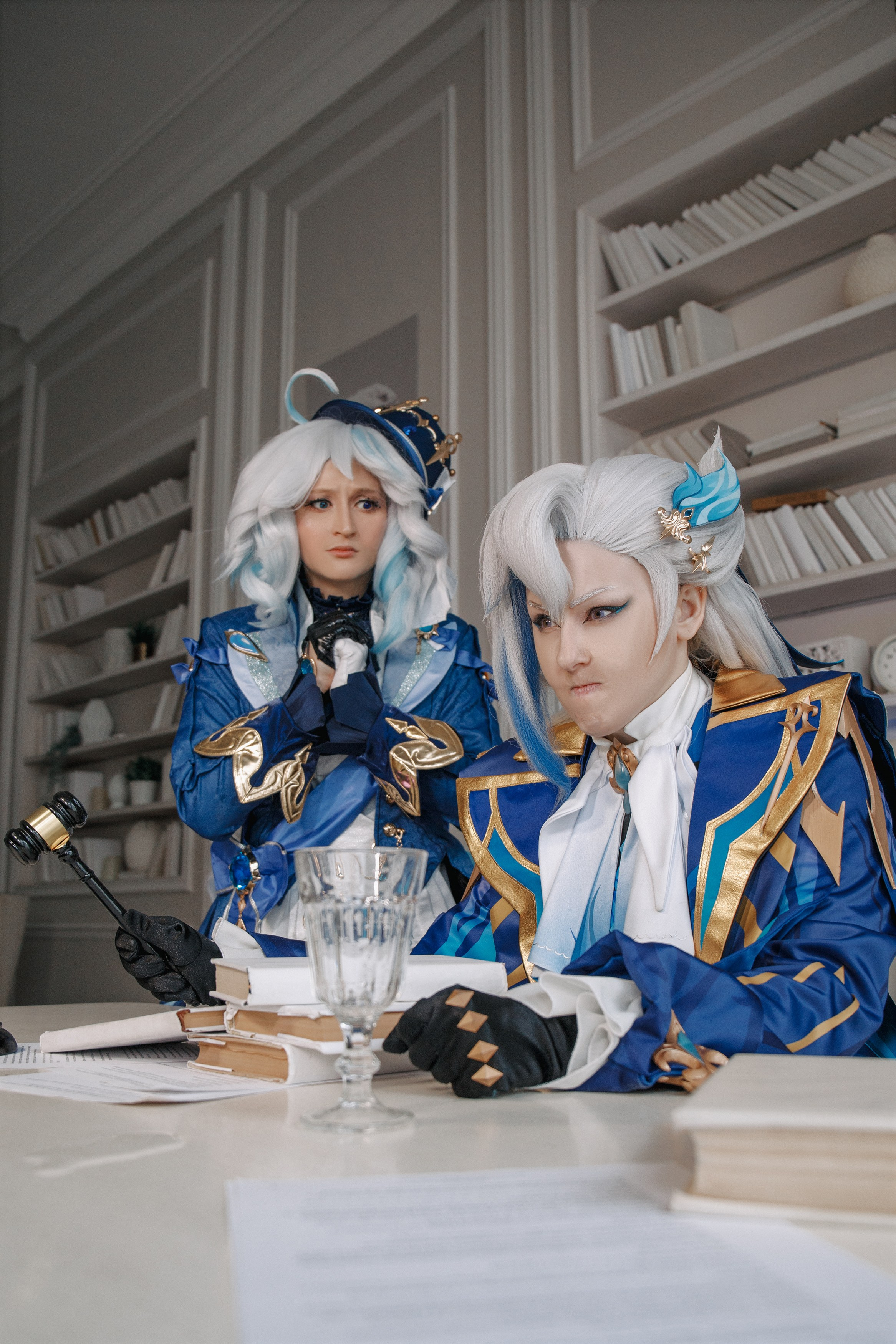 GENSHIN IMPACT: Neuvillette & Furina. Polaroud love