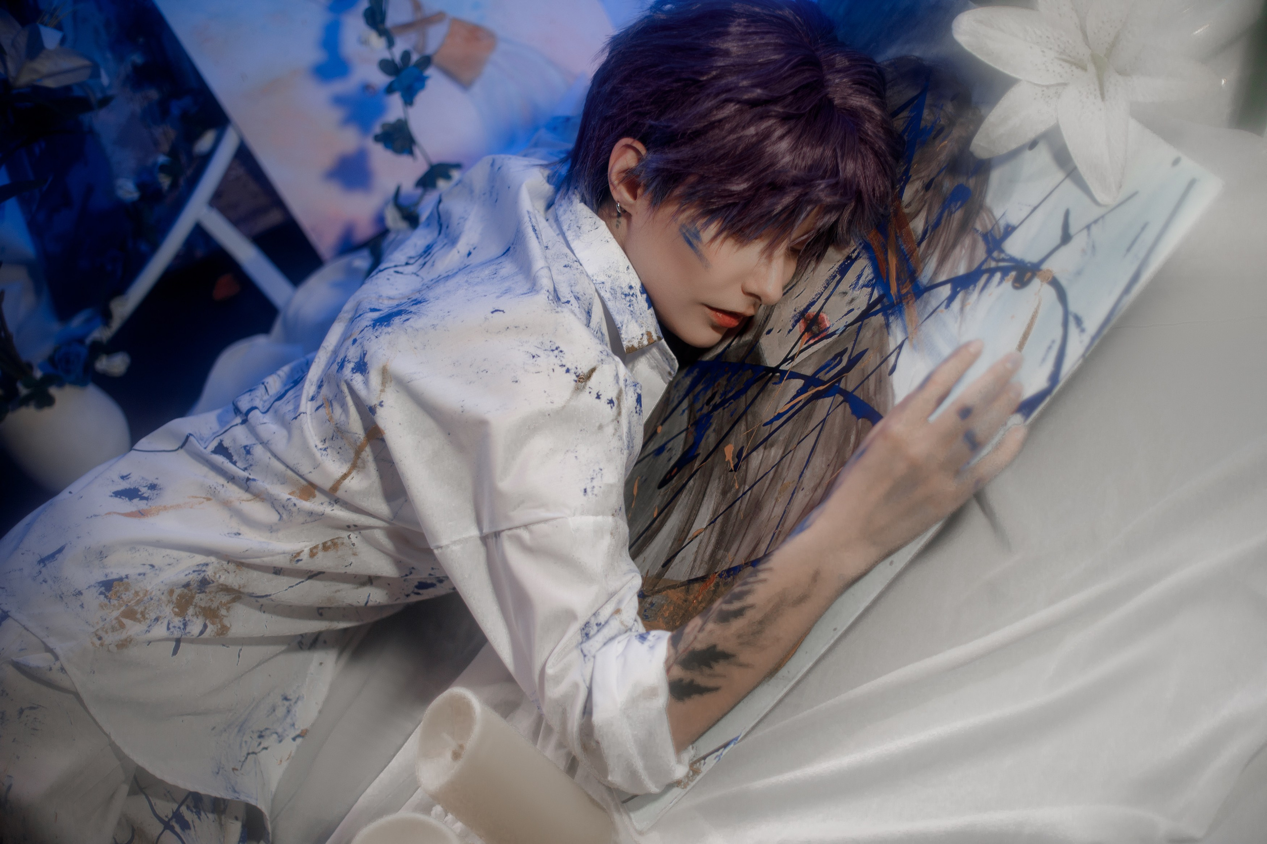 Love & Deepspace: RAFAYEL [paint]. Polaroud love