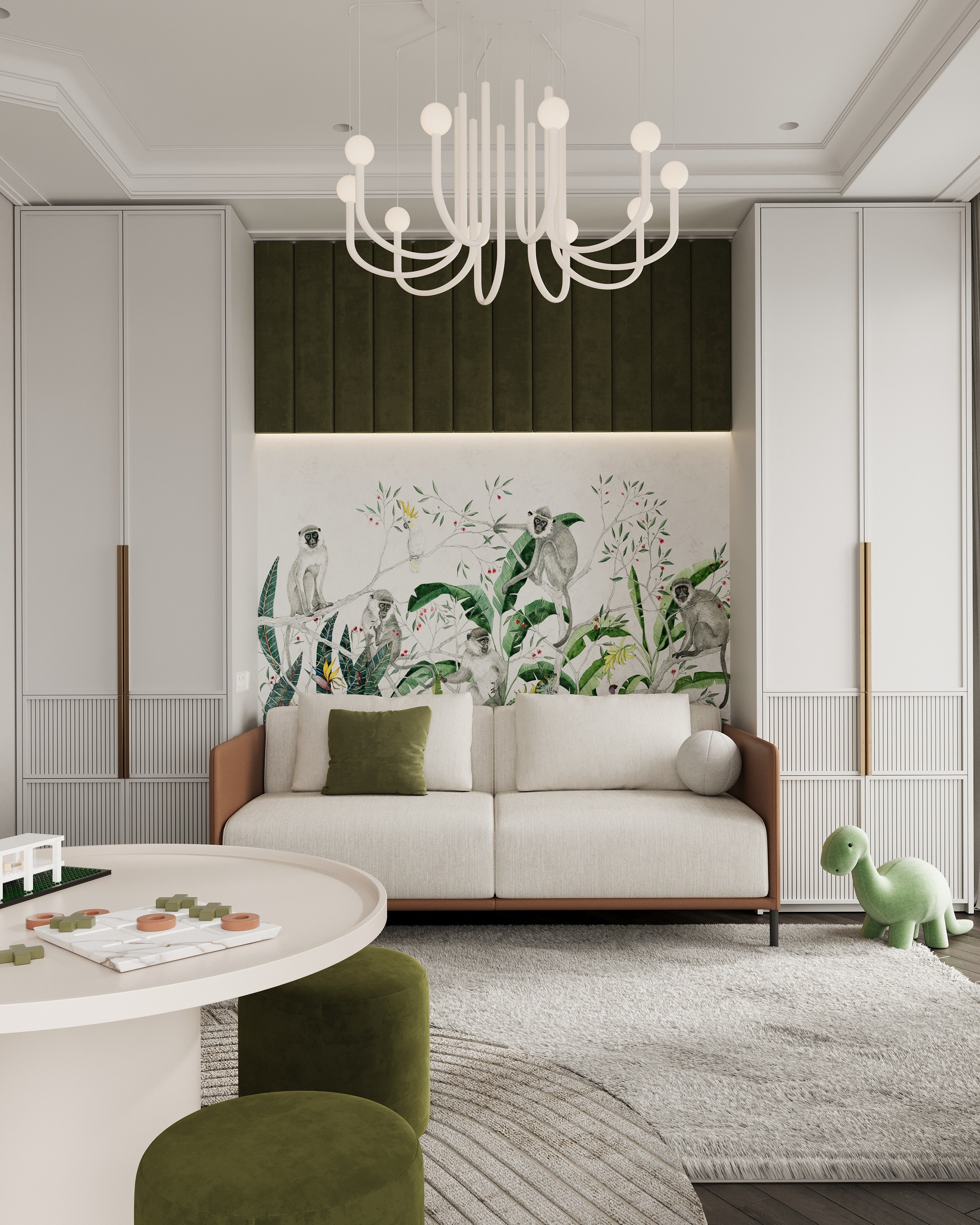 River Park | Children rooms. Екатерина Коренева | 3d визуализация