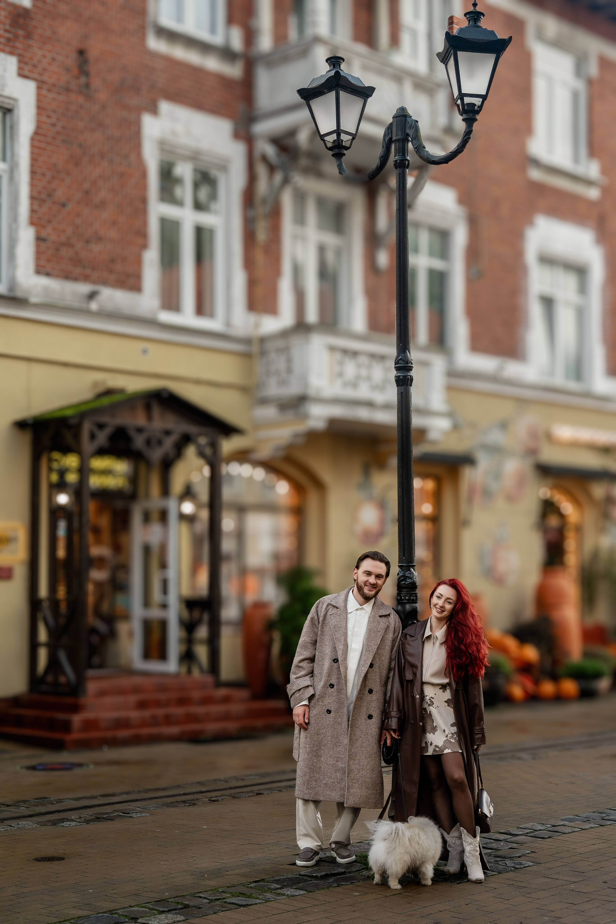 Влюбленные с собачкой. Наталья Слесаренко фотограф в Сочи