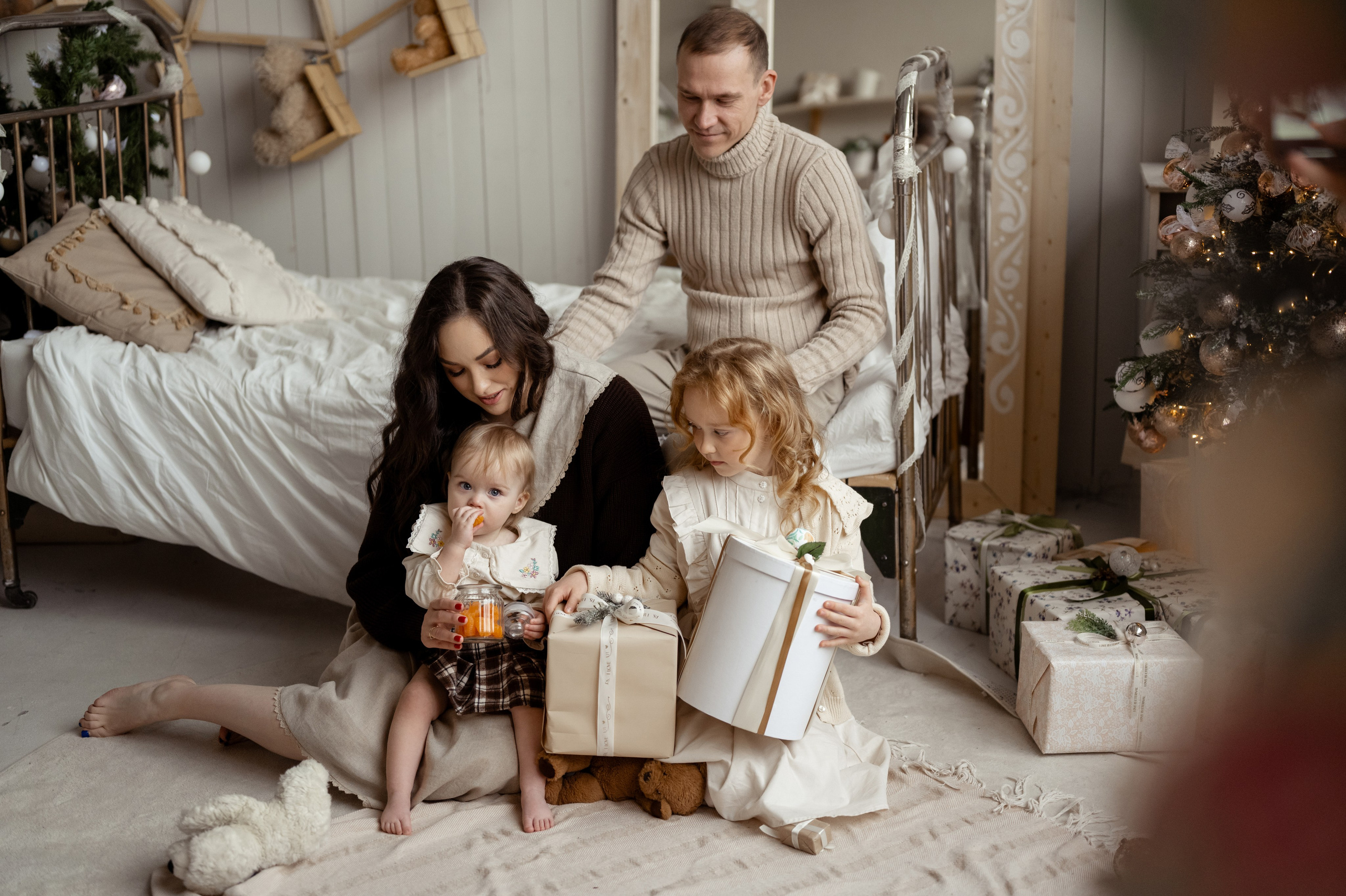 Мастерская. Юлия, Адель, Алисия и Дмитрий. Свадебный и семейный фотограф в СПб Валерия Фомичева