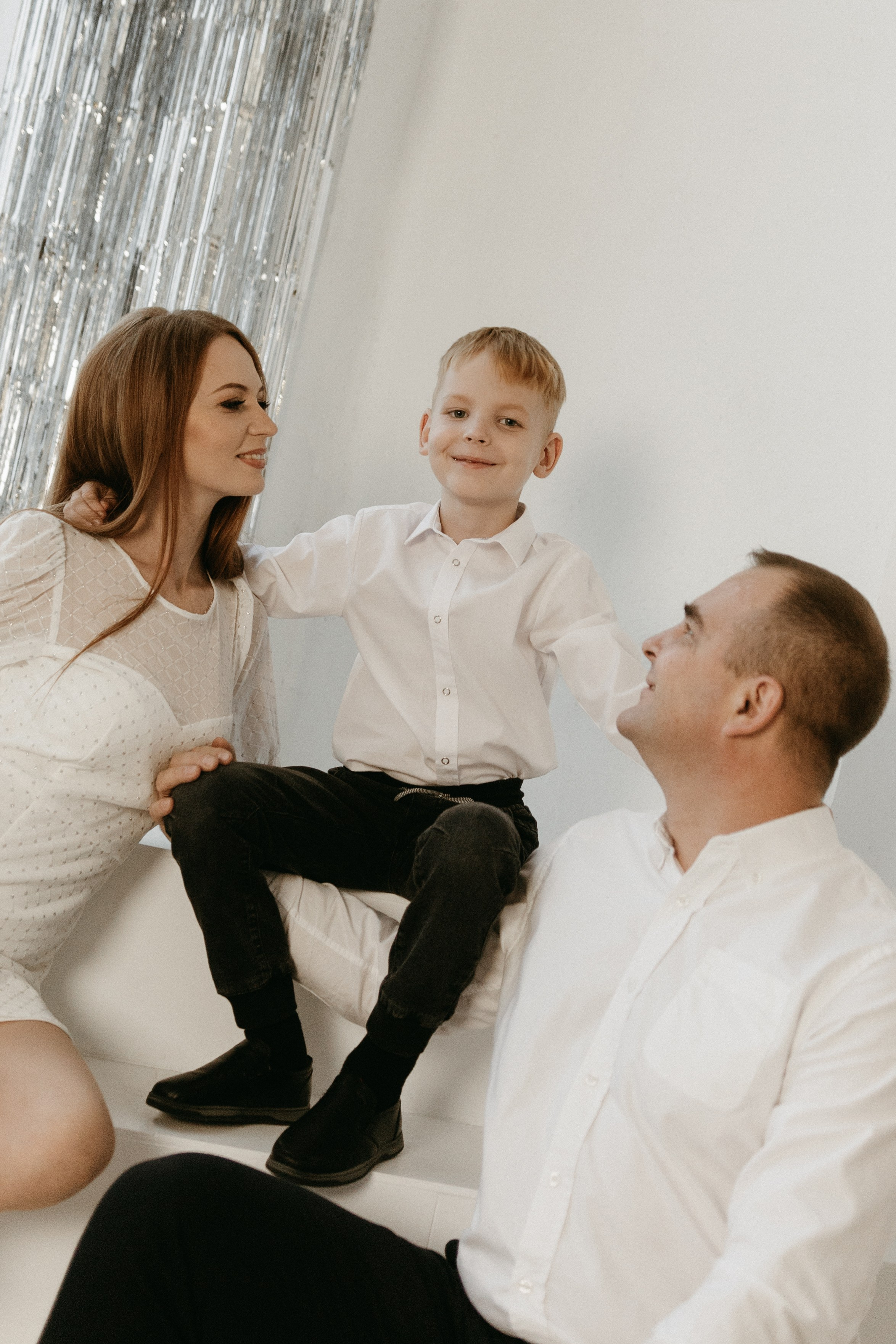 Семья Мельниковых Зима 2024. Фотограф в Кирове и Кирово-Чепецке Валерия Шиляева