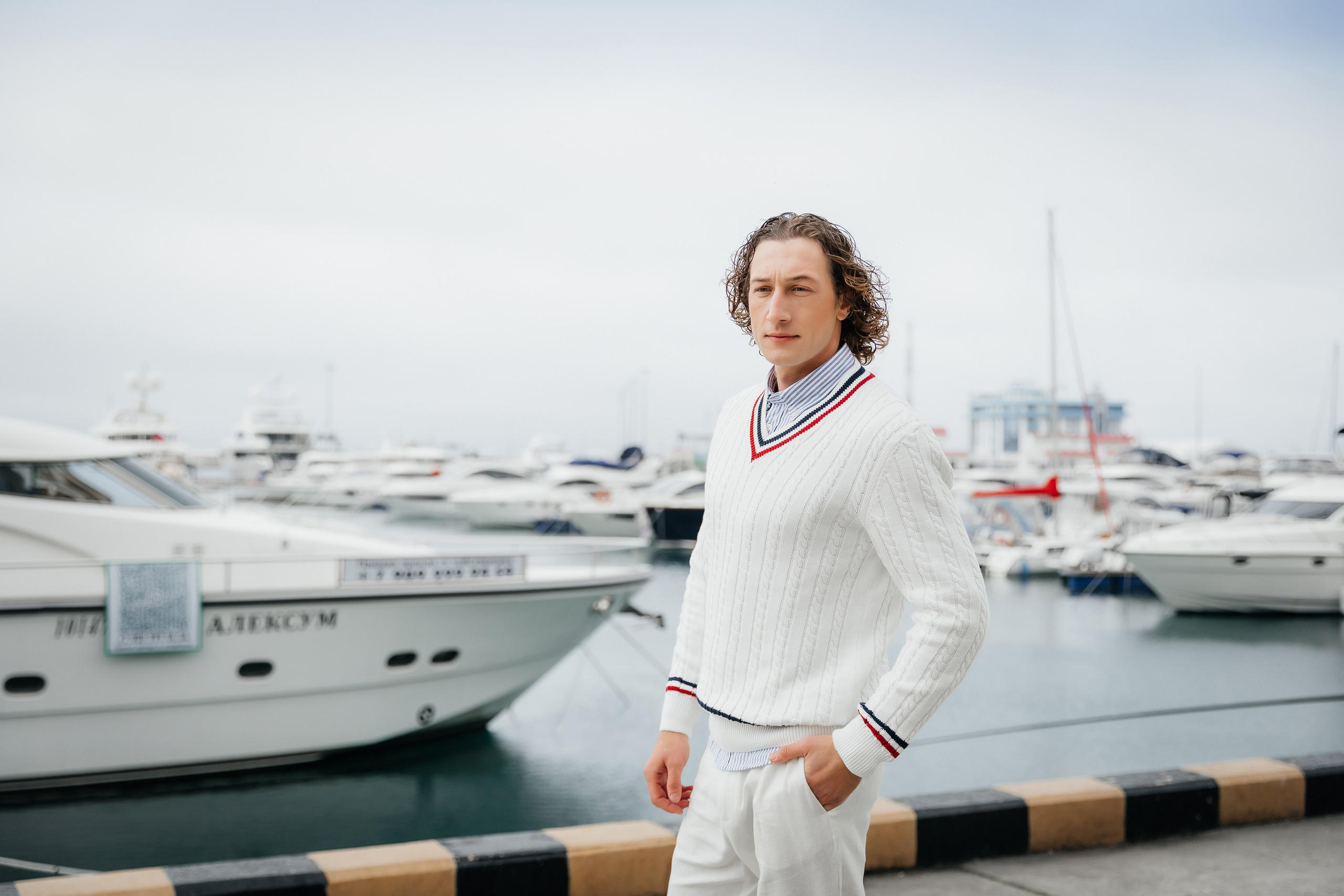 В морском порту. Свадебный и семейный фотограф Краснодарский край