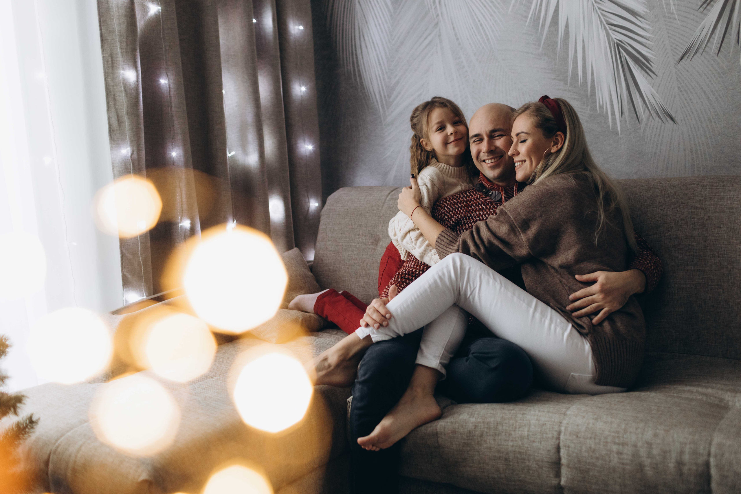 Сияние гирлянд. Фотограф на роды в Санкт-Петербурге Екатерина Сысоева