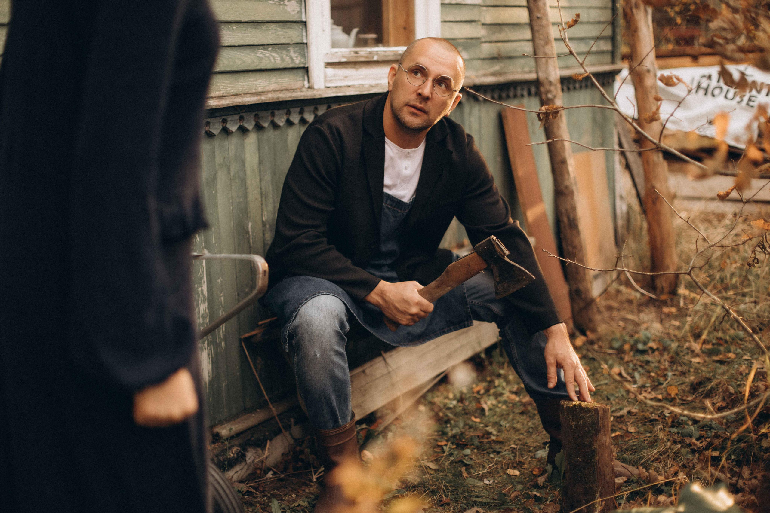 Американская готика. Фотограф на роды в Санкт-Петербурге Екатерина Сысоева