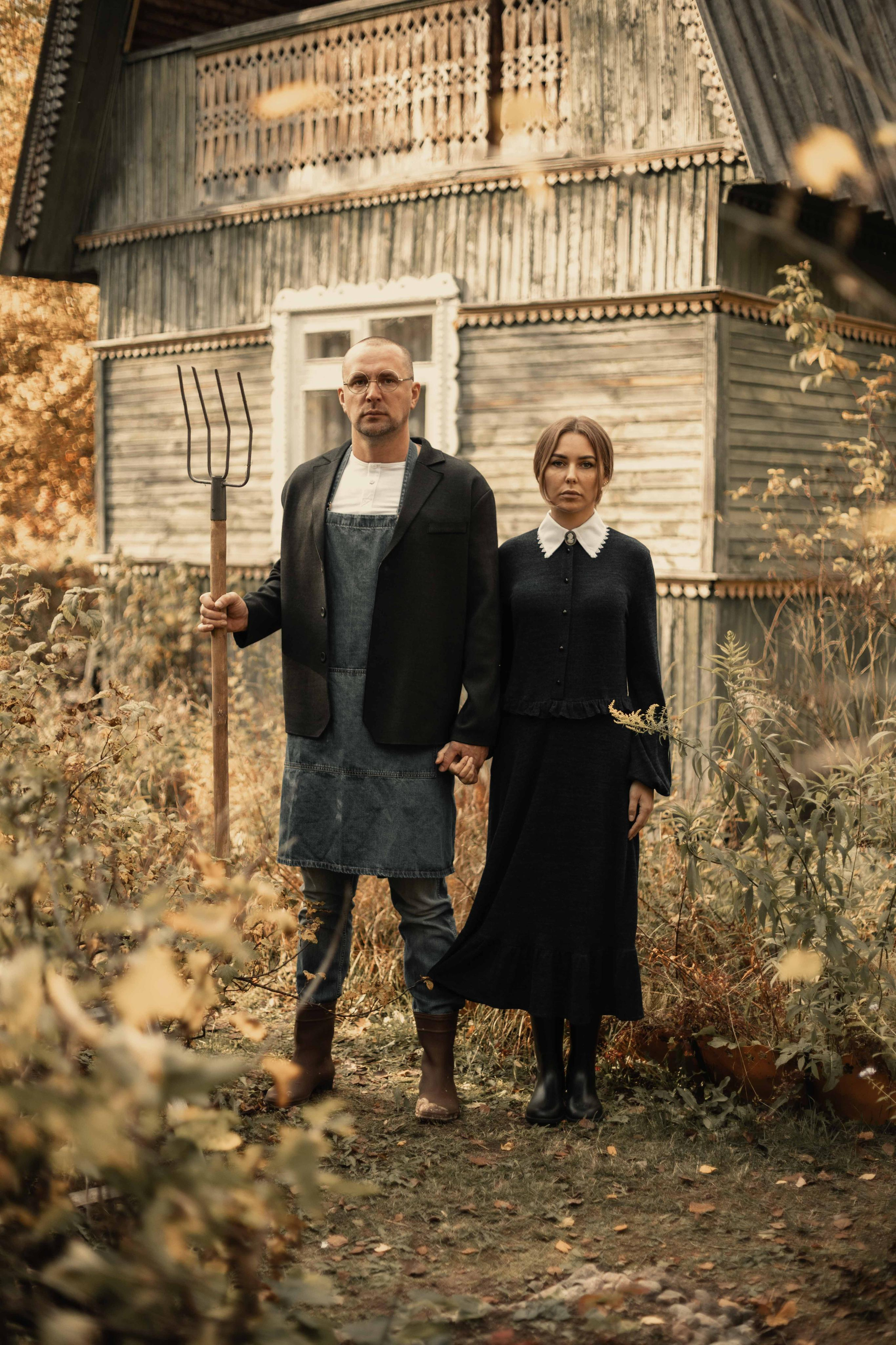 Американская готика. Фотограф на роды в Санкт-Петербурге Екатерина Сысоева