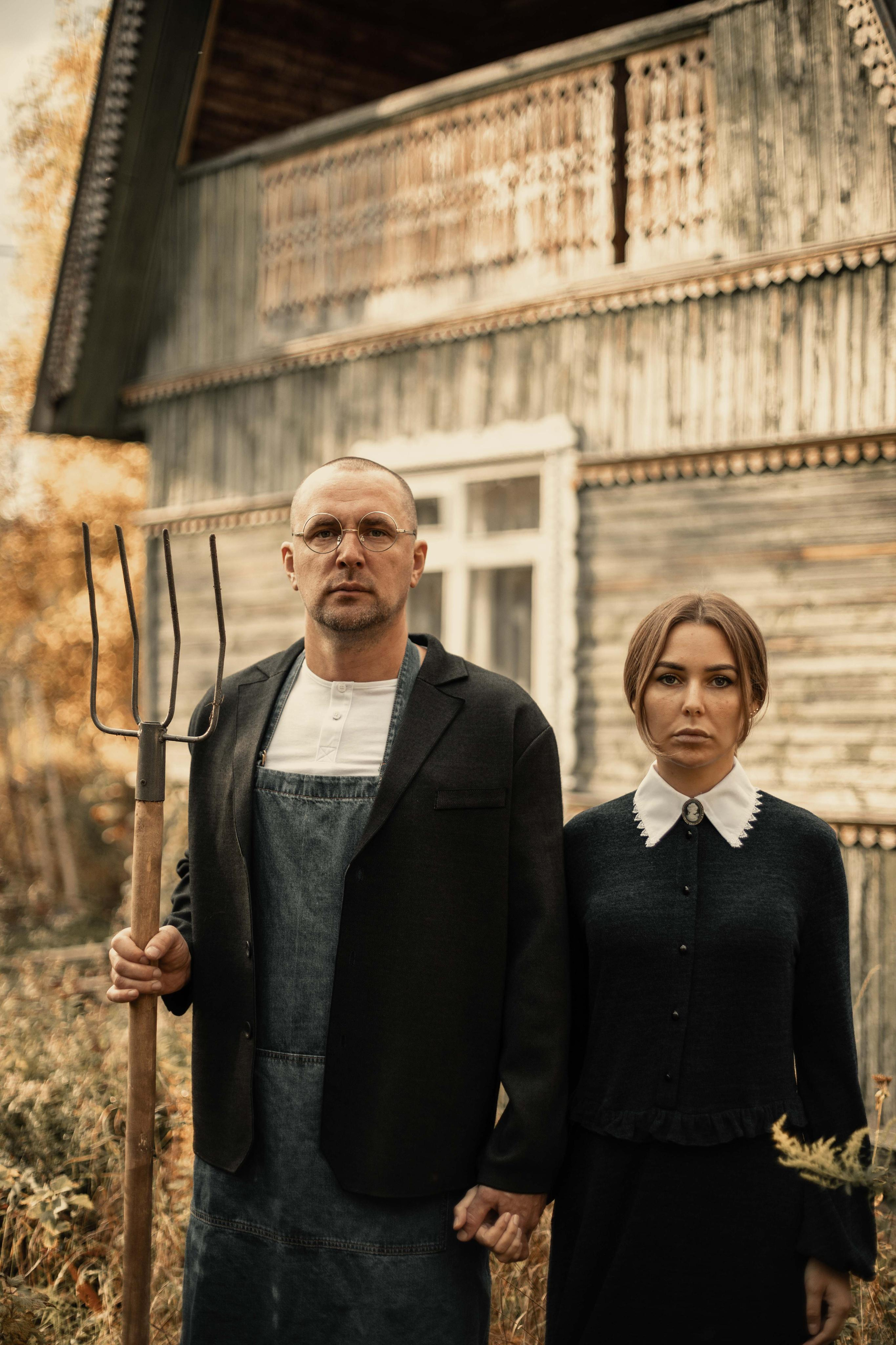 Американская готика. Фотограф на роды в Санкт-Петербурге Екатерина Сысоева