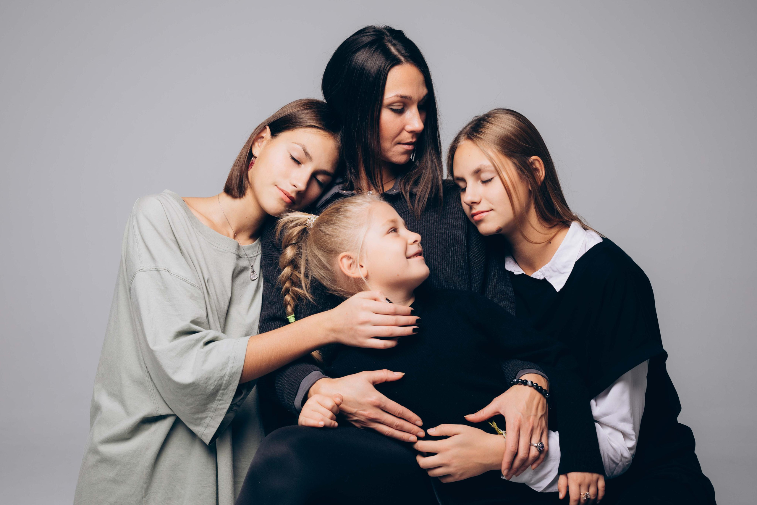 Три сестры. Фотограф на роды в Санкт-Петербурге Екатерина Сысоева