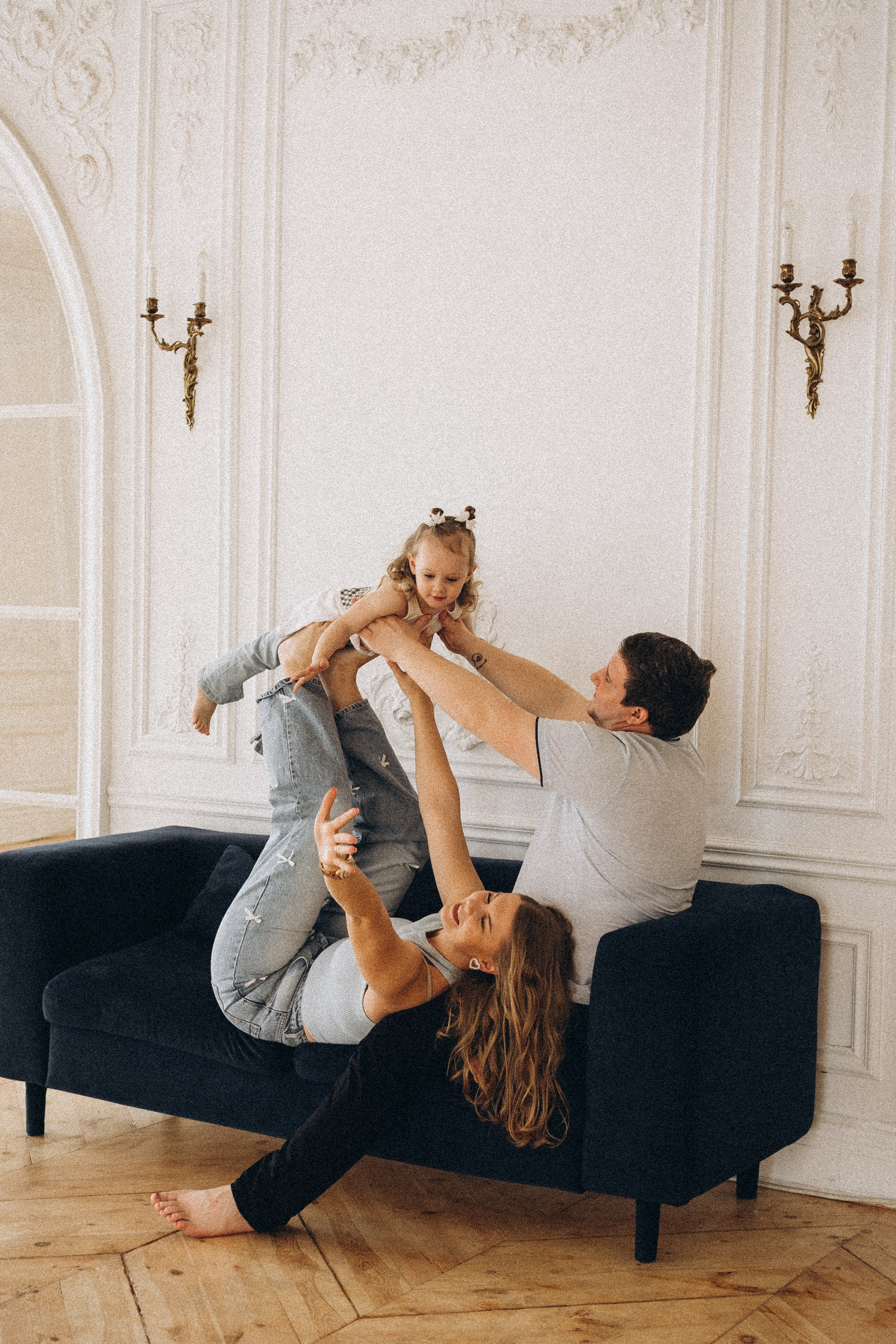 Семейная история в студии. Профессиональный фотограф, Санкт-Петербург — Виктория Богомолова