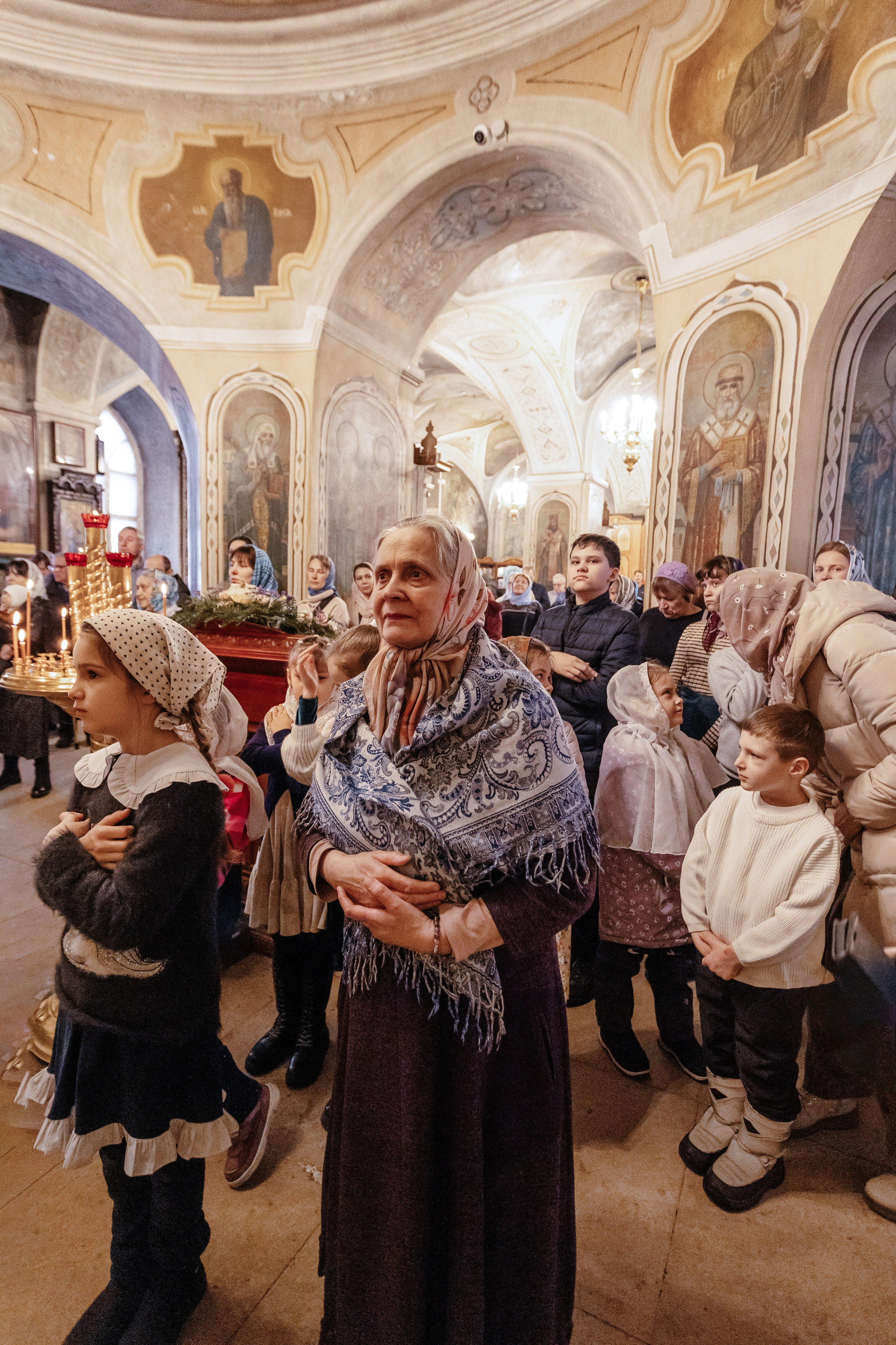 Церковный (крещение и венчание). Семейный фотограф Москва и область Дербунова Елена